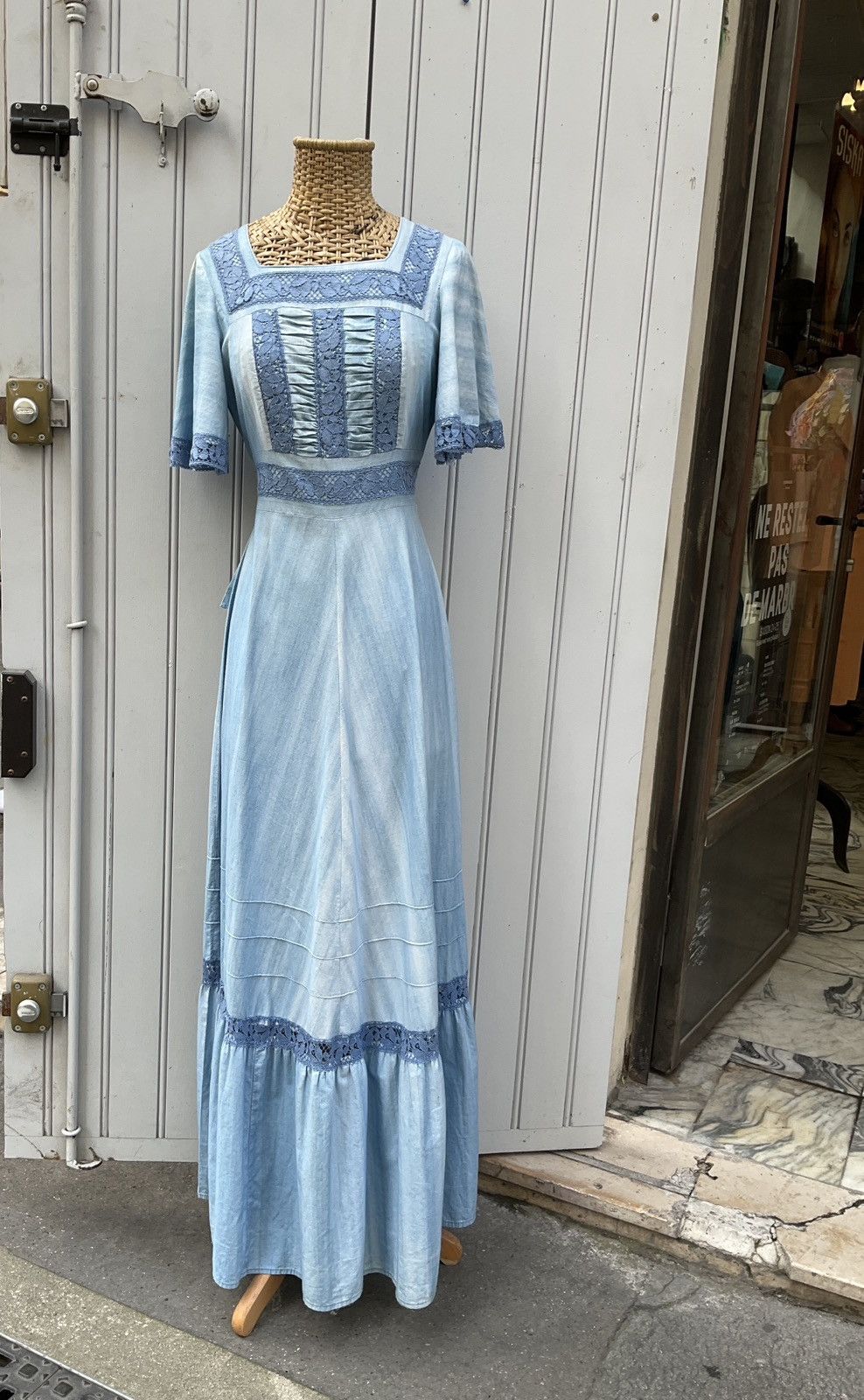Vintage Vintage 70's handmade dress Size S / US 4 / IT 40 - 2 Thumbnail