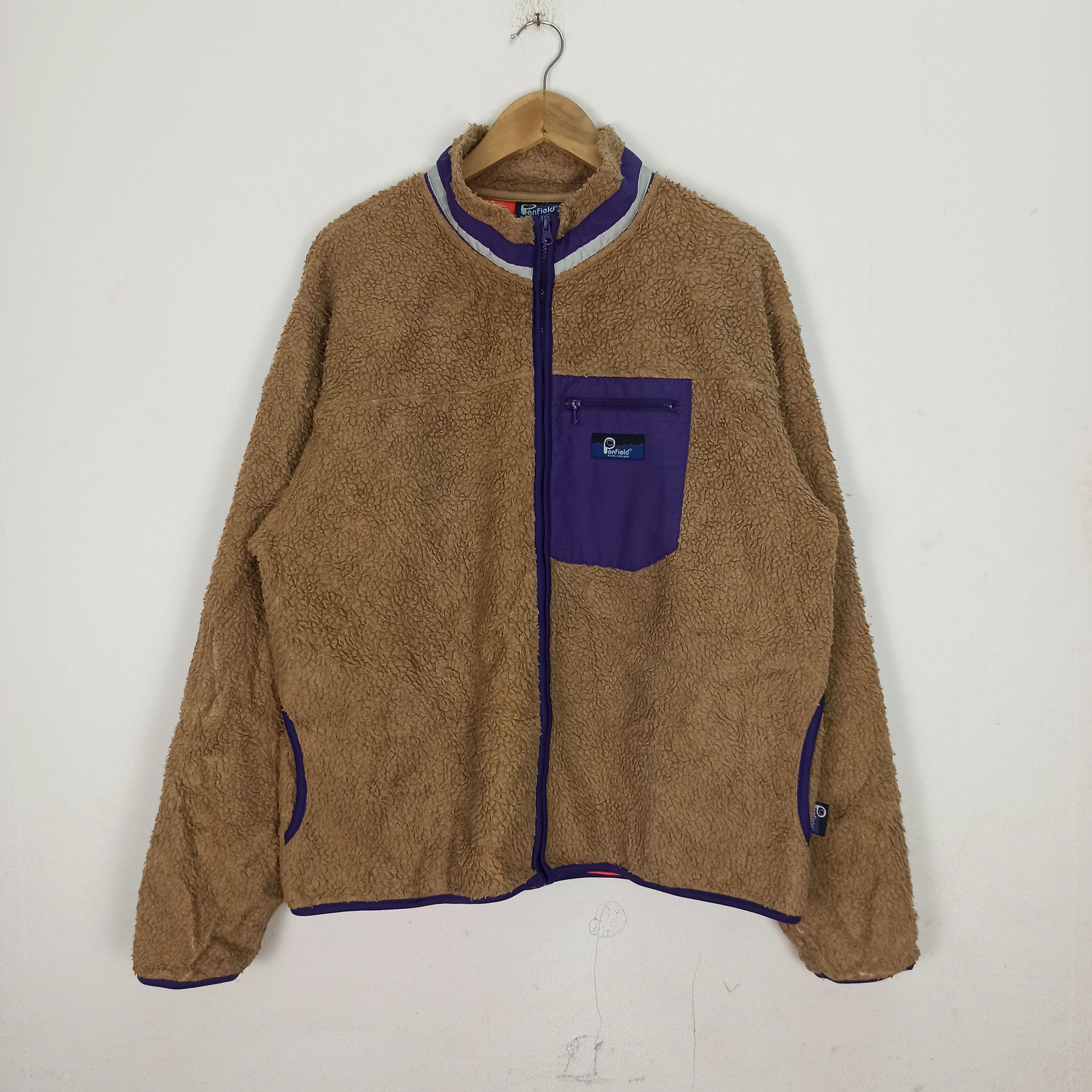 Penfield VINTAGE PENFIELD DIP PILE FLEECE JACKET Size US XL / EU 56 / 4 - 1 Thumbnail