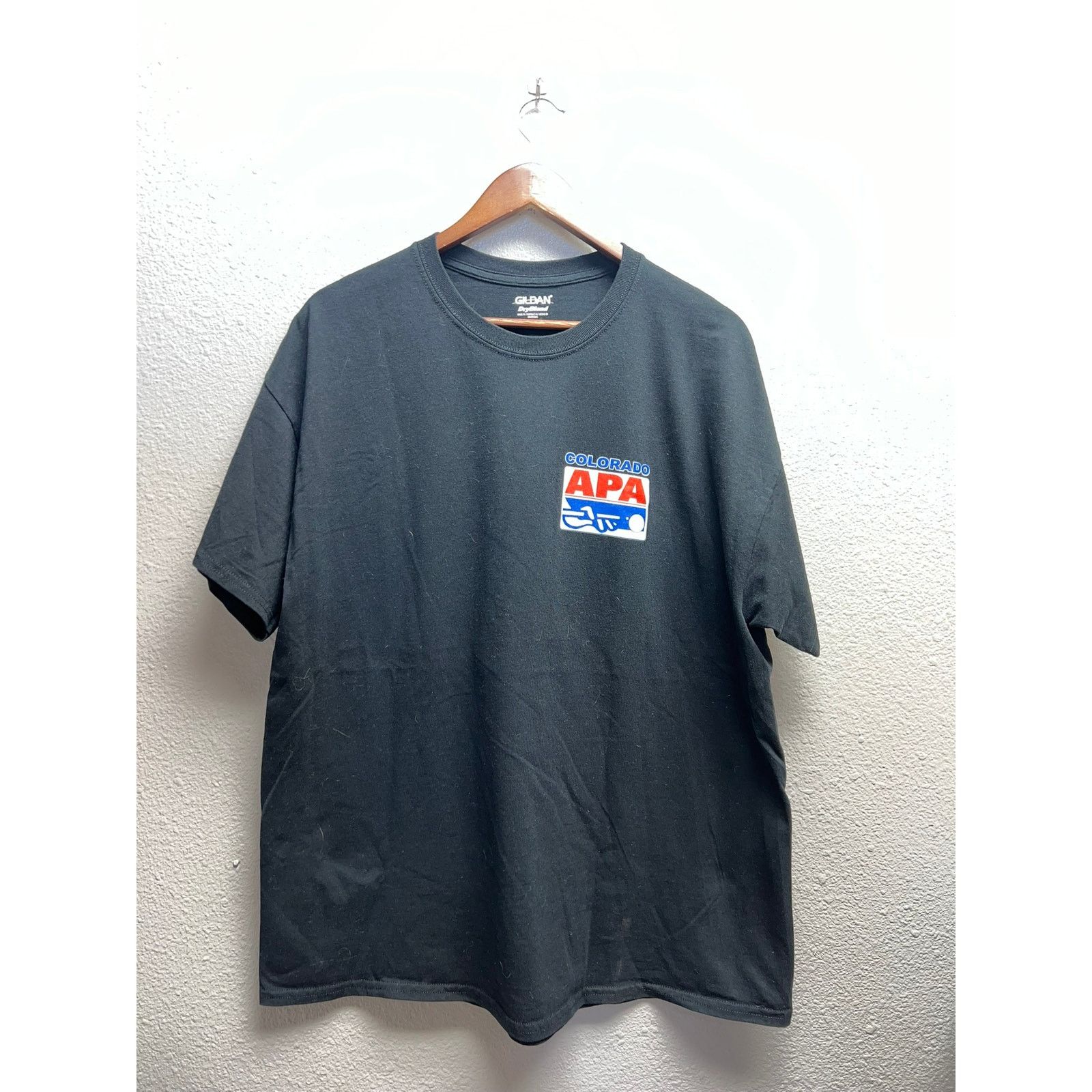 Gildan APA Champion Shirt 8 Ball Pool 2012 Spring Black Tee XL Size US XL / EU 56 / 4 - 2 Thumbnail