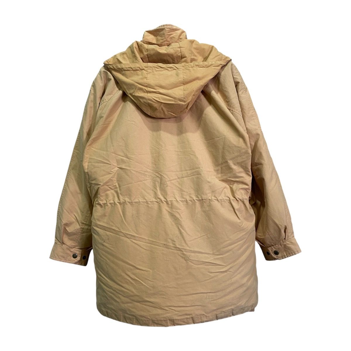 Burberry Vintage 90s Burberrys London Hooded Field Jacket - Tan Size US L / EU 52-54 / 3 - 3 Thumbnail