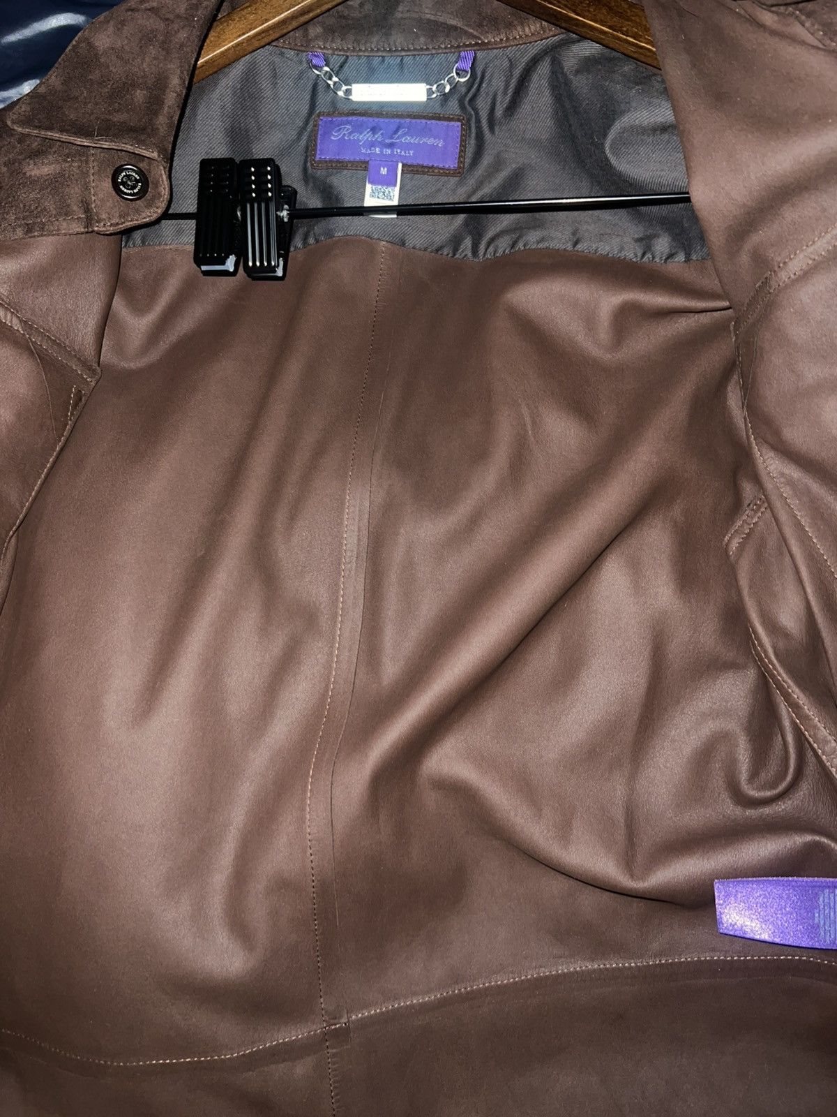 Ralph Lauren Purple Label Ralph Lauren Purple Label Barron Lamb Leather Shirt Jacket Size US M / EU 48-50 / 2 - 6 Thumbnail