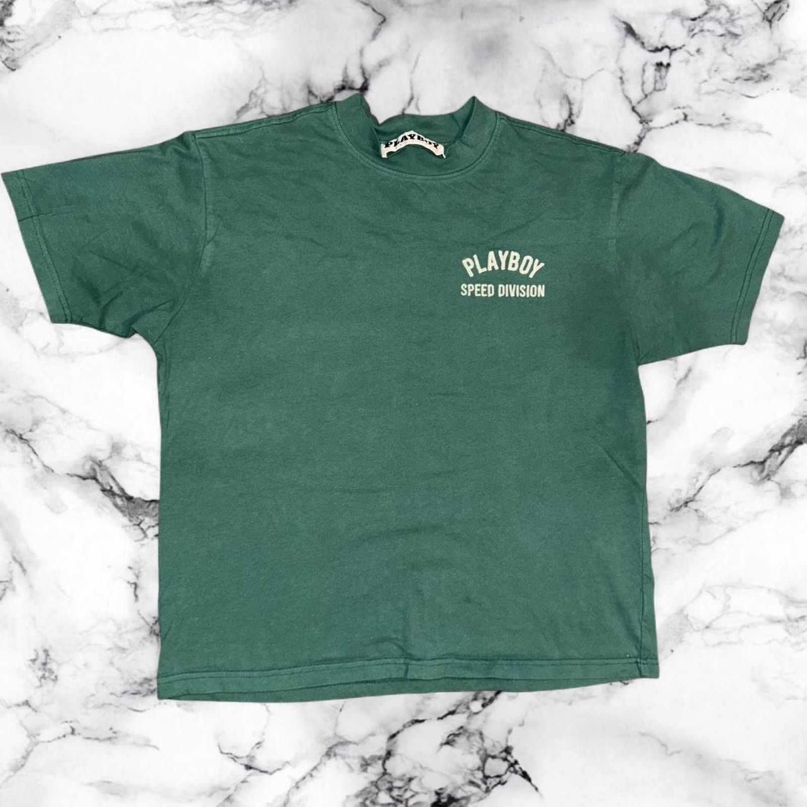 Playboy Green and white playboy speed Size US L / EU 52-54 / 3 - 1 Thumbnail