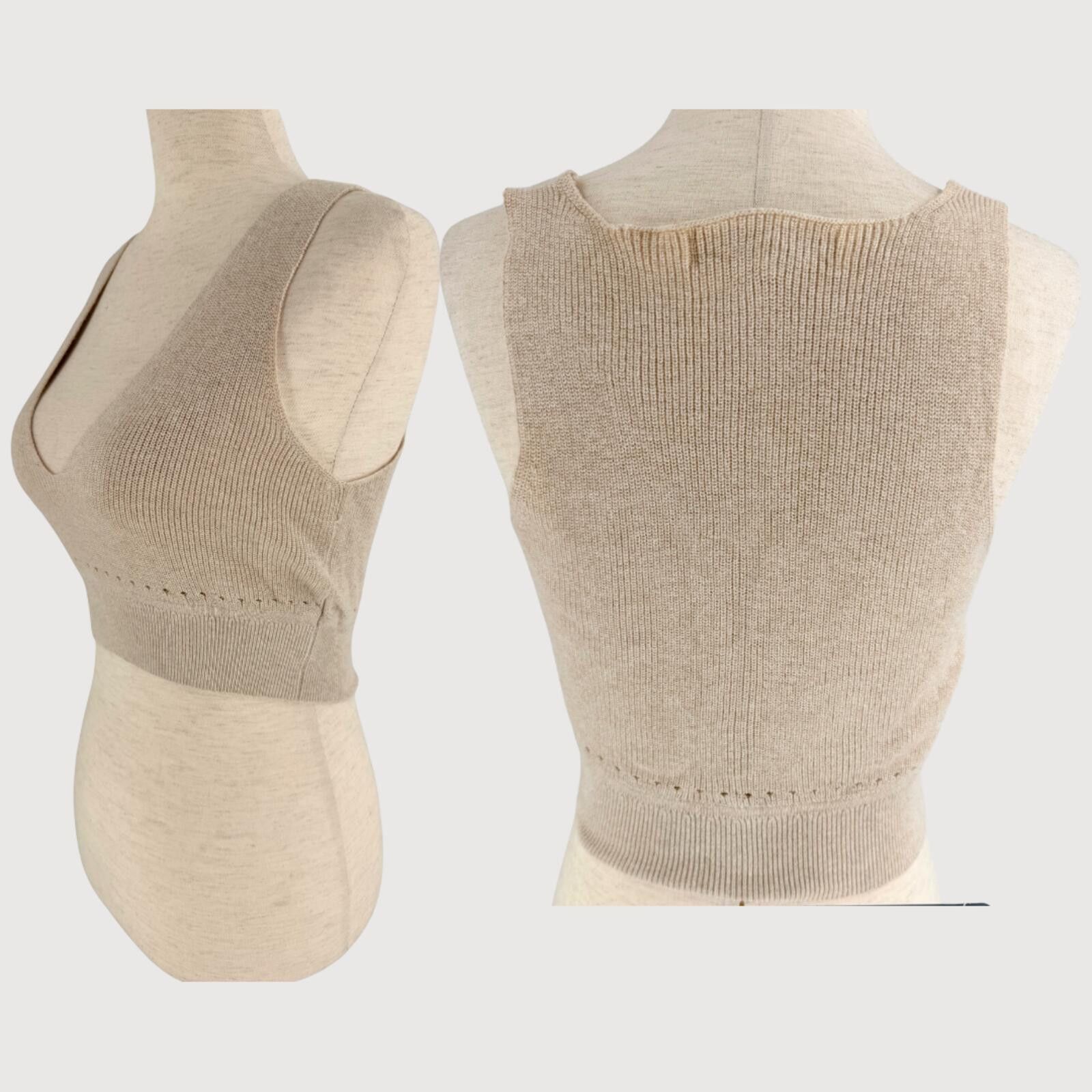 Other Weekend Stories Simone Knit Crop Top XS Size XS / US 0-2 / IT 36-38 - 3 Thumbnail