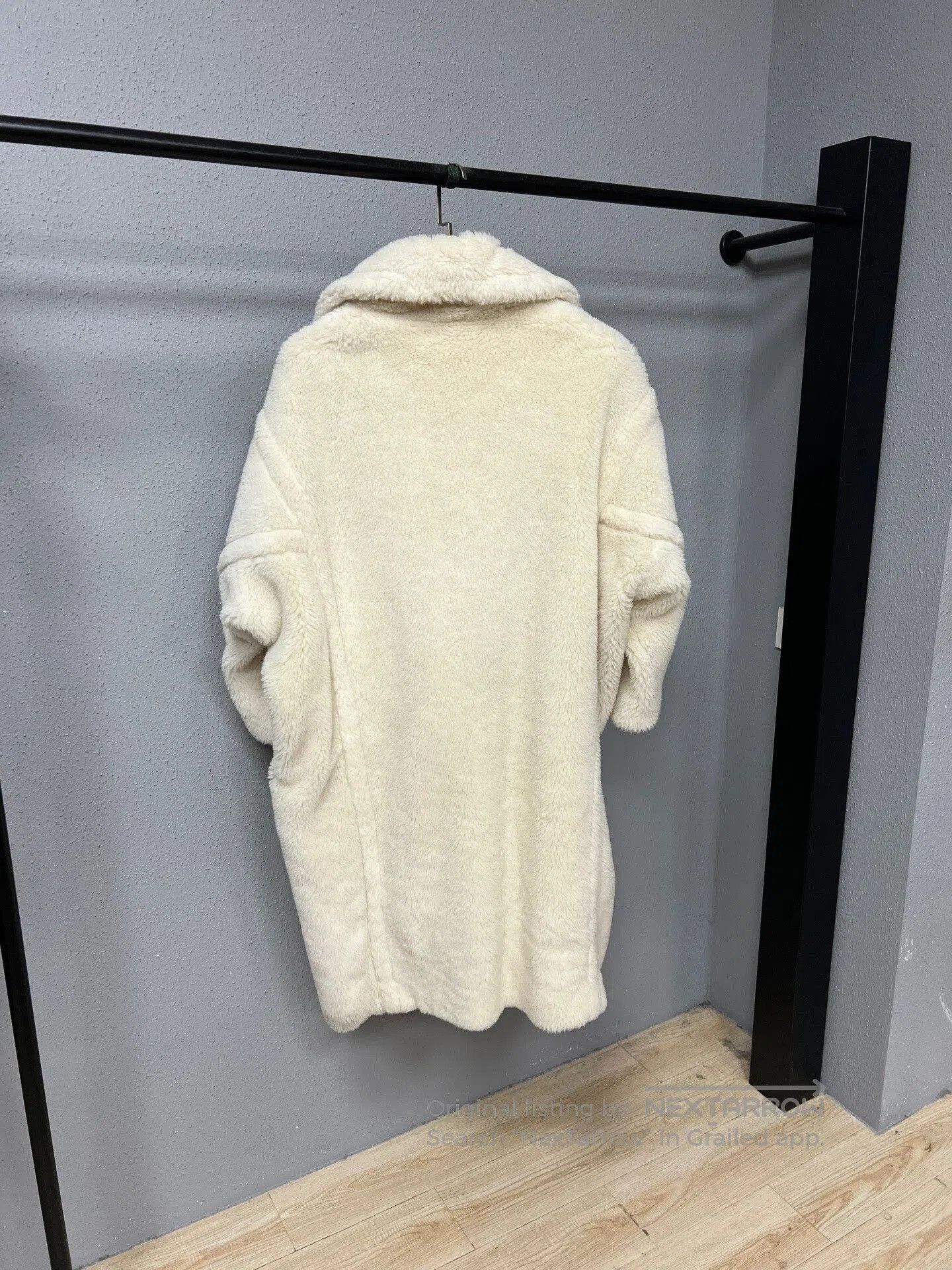 Max Mara Maxmara Beige Teddy Coat Size S. Size S / US 4 / IT 40 - 2 Thumbnail
