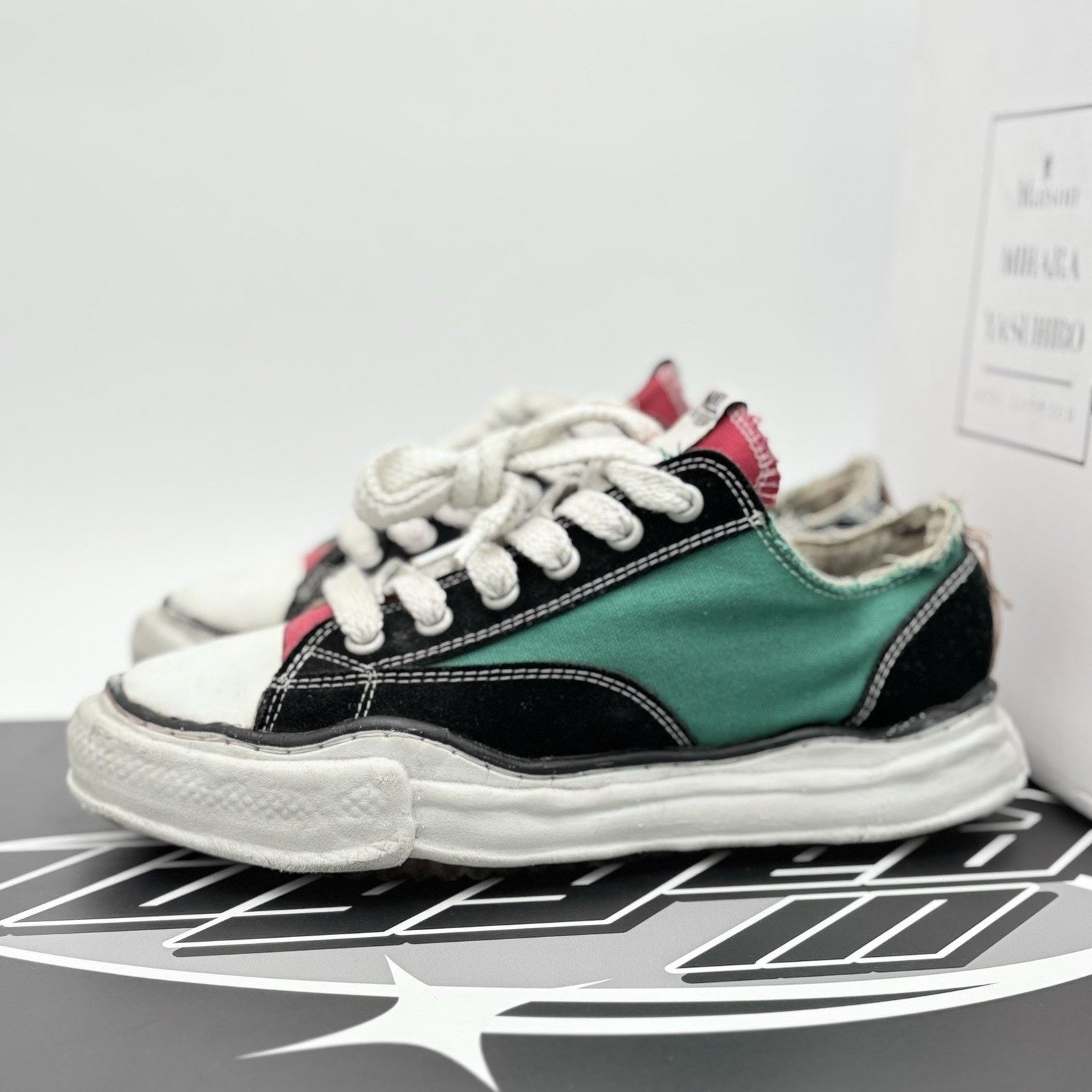 Maison Margiela Maison Mihara Yasuhiro OG Sole Canvas ' Multi Color ' Size US 11 / EU 44 - 1 Thumbnail