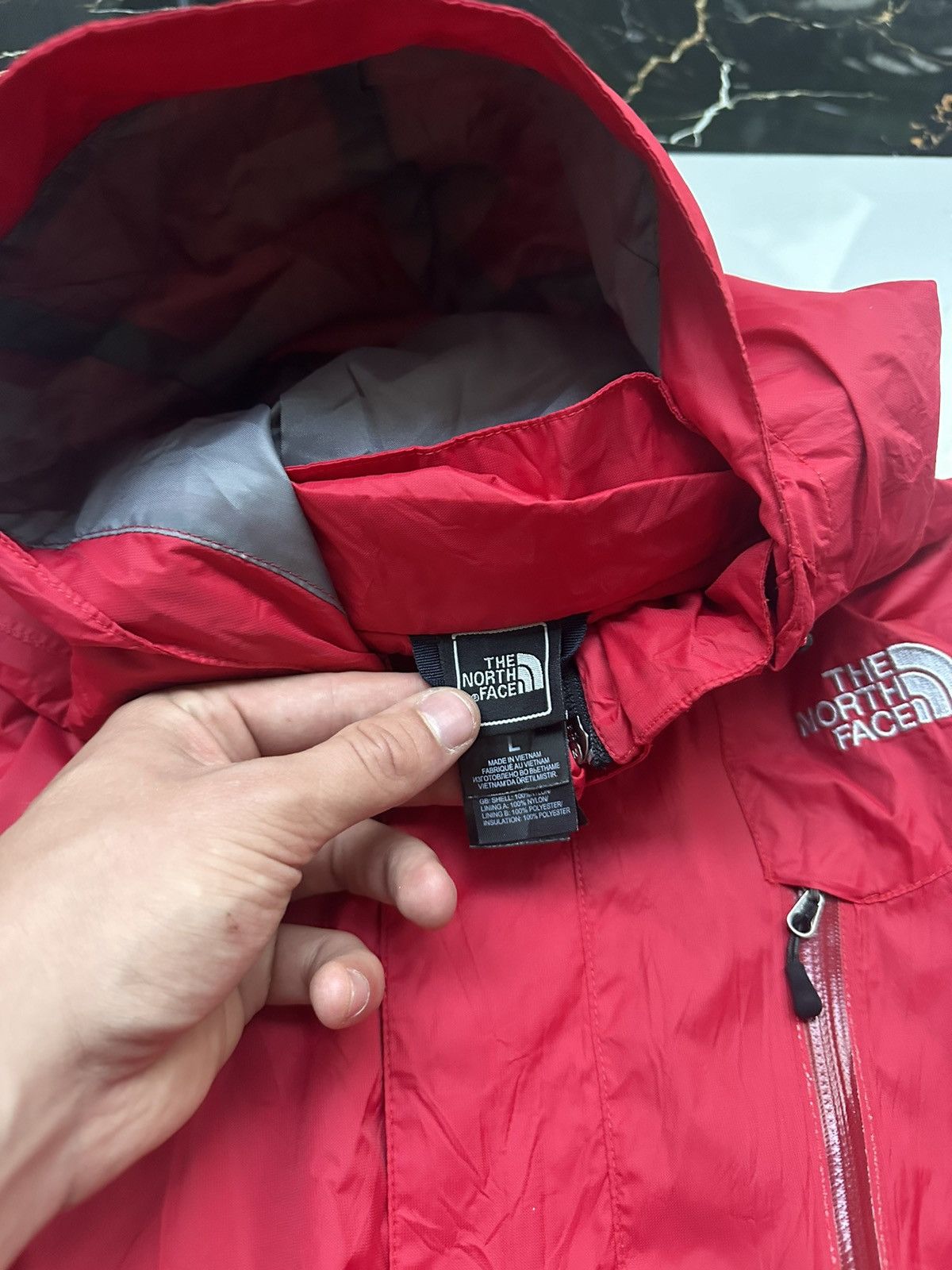 The North Face × Vintage THE NORTH FACE VINTAGE DOUBLE LOGO OUTDOOR PIGHT JACKET Size US L / EU 52-54 / 3 - 7 Thumbnail