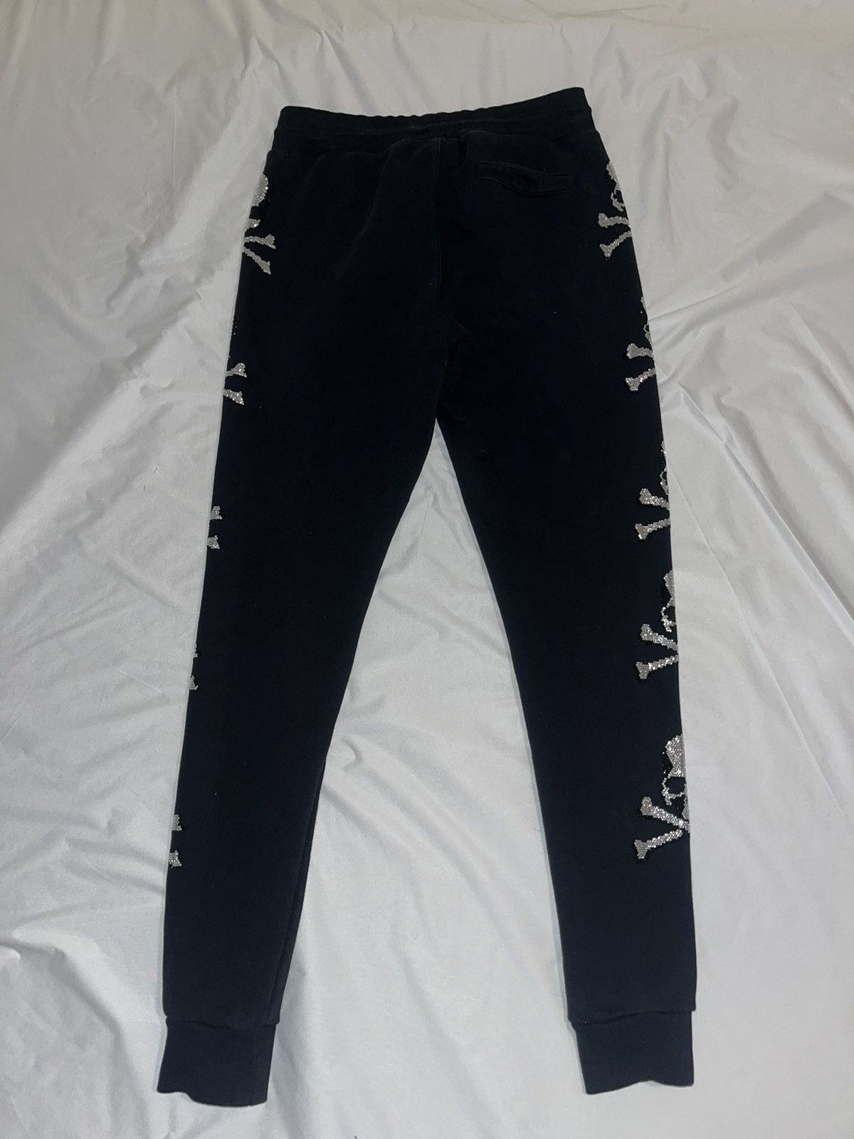 Philipp Plein Philipp Plein Skull Strass Joggers Black (MJP0534 PJ0020N) Size US 27 - 2 Thumbnail