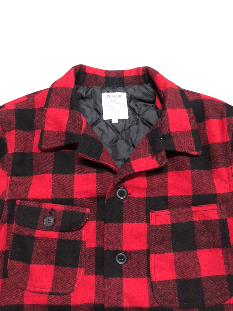 Oshkosh Oshkosh Classic Red Plaid Winter Jacket Size US M / EU 48-50 / 2 - 5 Thumbnail