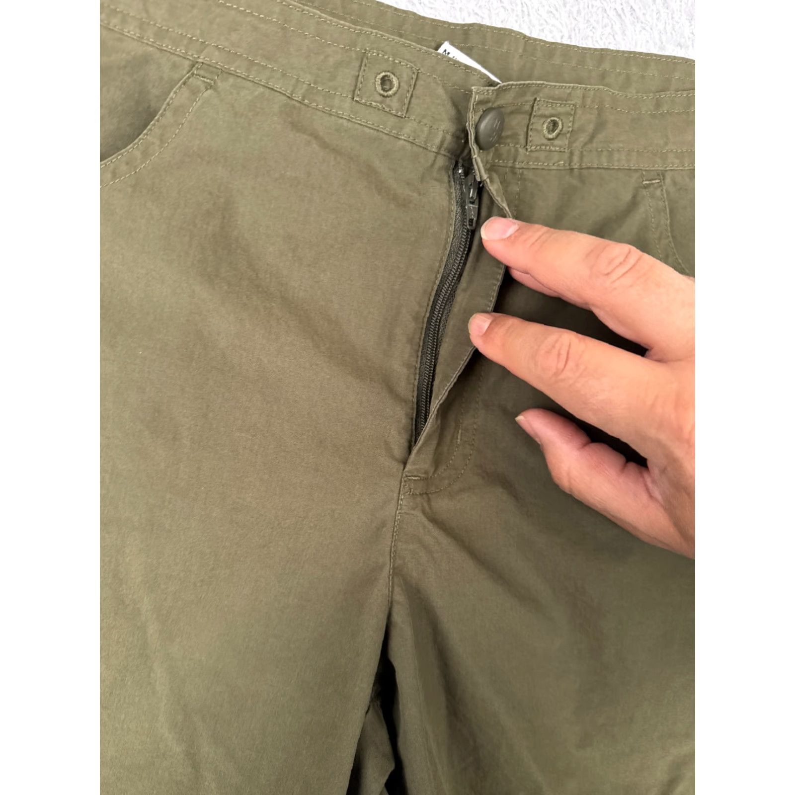 Vintage VINTAGE Columbia Shorts Women Regular Green Cotton Blend 34x5 Read Me Read Me Size 32" / US 10 / IT 46 - 4 Thumbnail