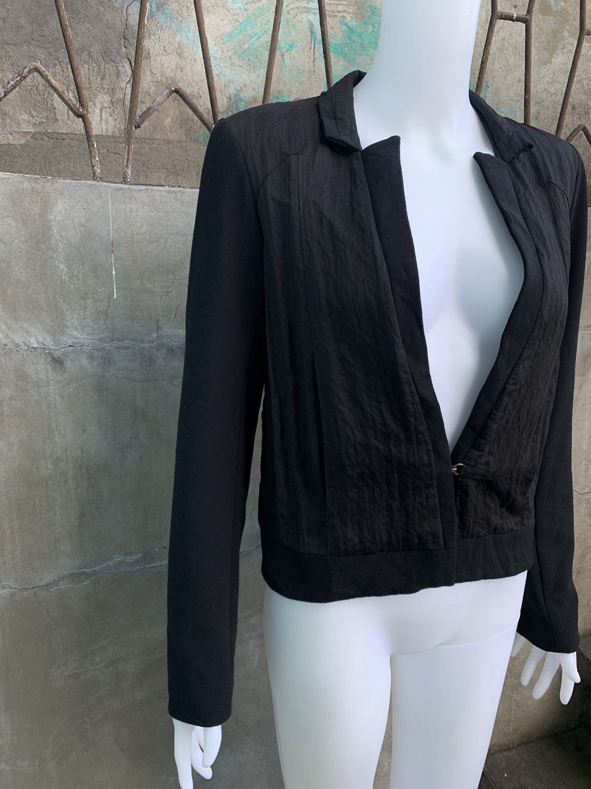 Helmut Lang Notch Collar Blazer Jacket Size S / US 4 / IT 40 - 2 Thumbnail