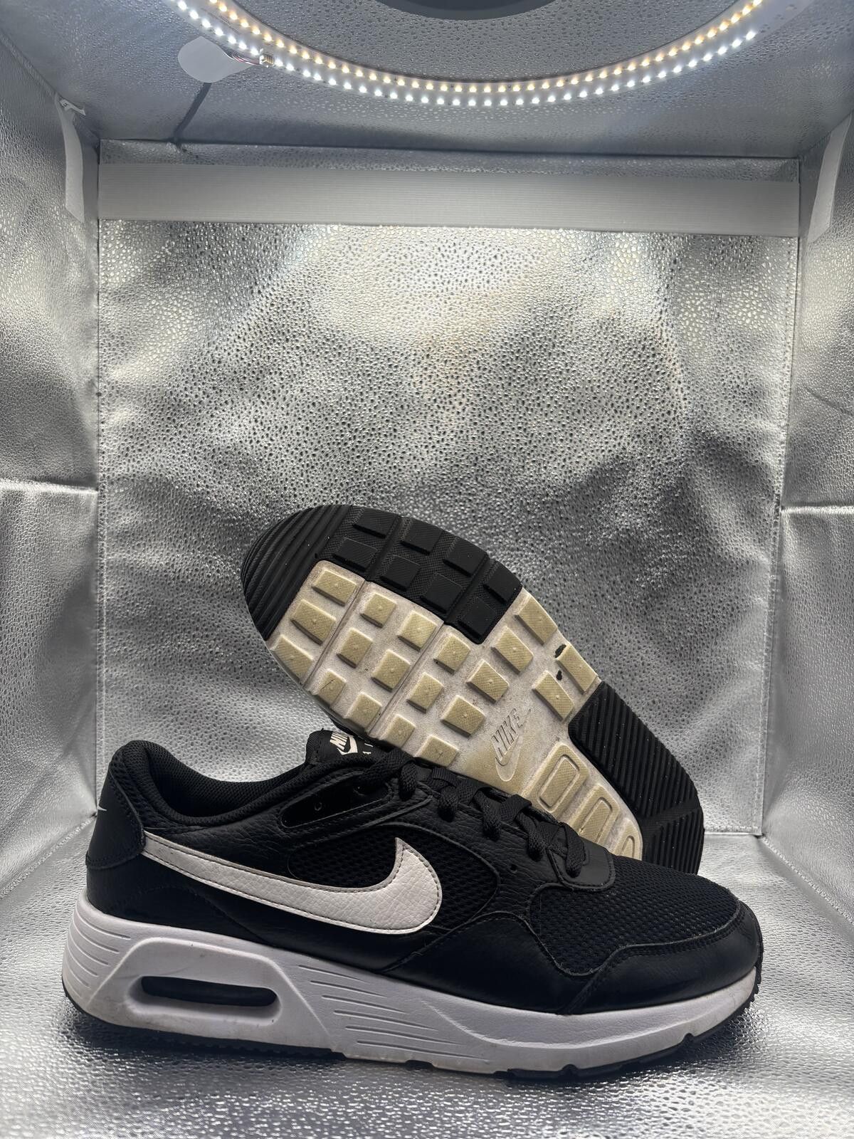 Nike Nike air max SC black white Size US 12 / EU 45 - 1 Thumbnail