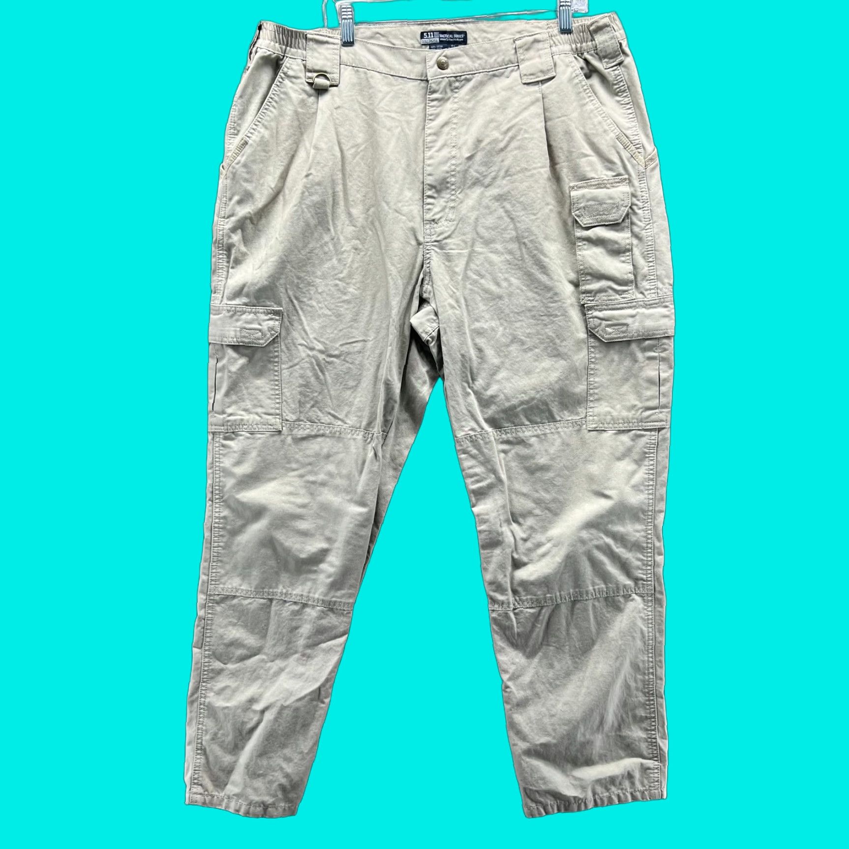 Vintage VINTAGE 5.11 Tactical Pants Mens 40x30 Beige Cargo Utility Ripstop Military Apex 74251 Size US 40 / EU 56 - 1 Thumbnail