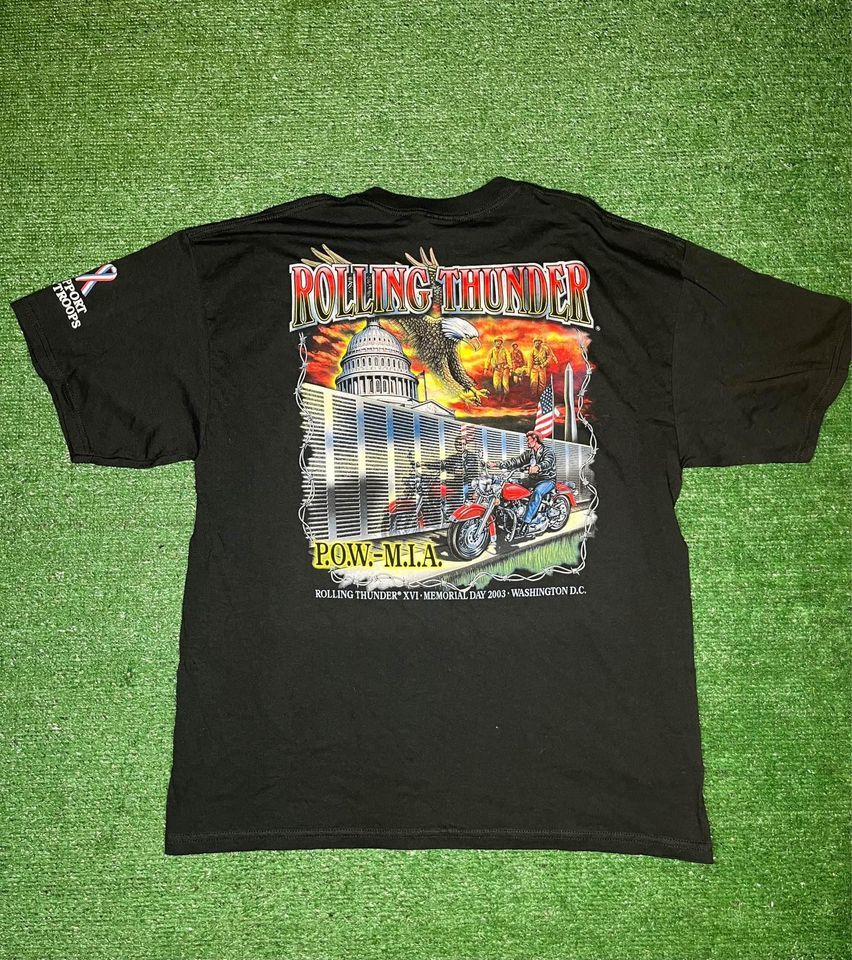 Other 2003 Memorial Day Biker T-shirt Size XL Size US XL / EU 56 / 4 - 5 Thumbnail