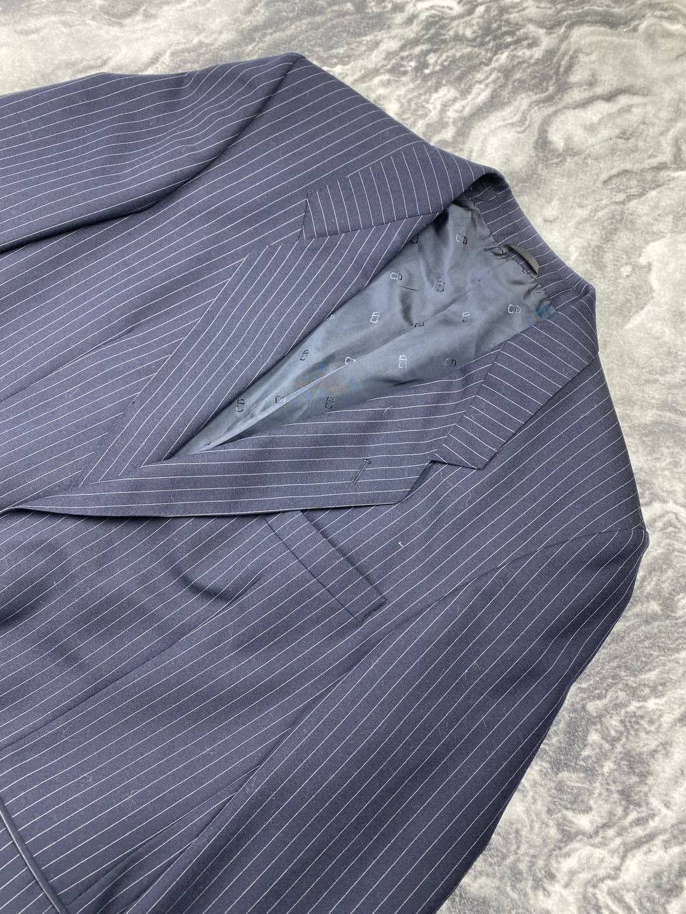 Christian Dior Monsieur Vintage Christian Dior Classic Suit Blazer And Pants 80s Size 42R - 4 Thumbnail