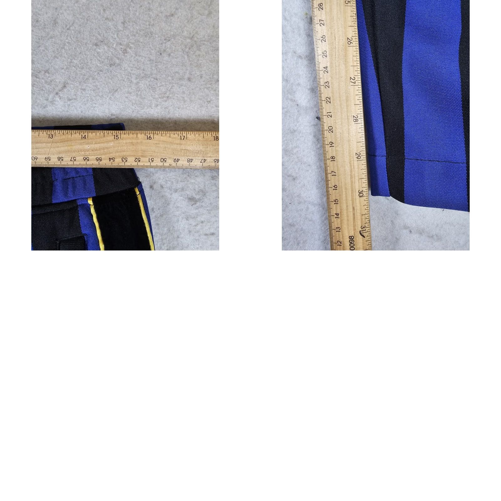 Vintage VINTAGE Just Don All City Sports Pants Blue Striped Sweatpants Tapered Men's Medium Size US 31 - 9 Thumbnail