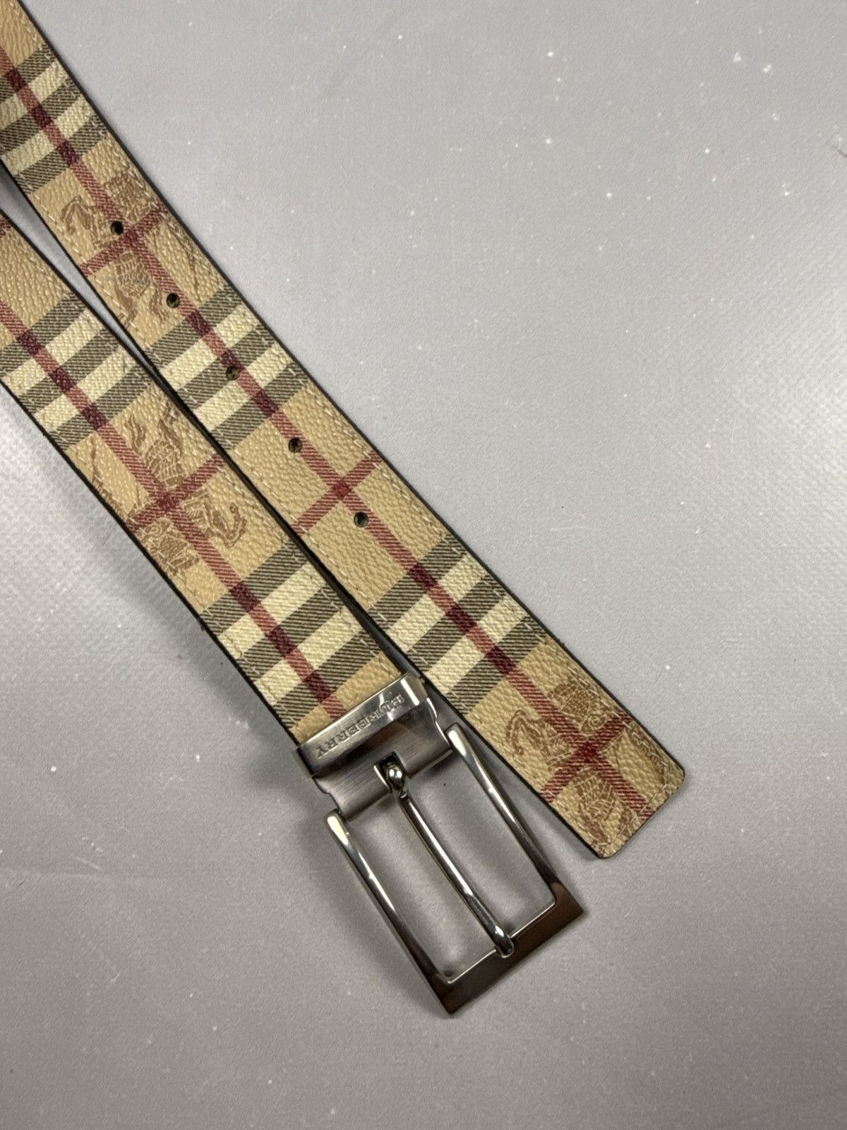 Burberry Burberry belt classic novachek leather iconic model size 105 Size ONE SIZE - 7 Thumbnail