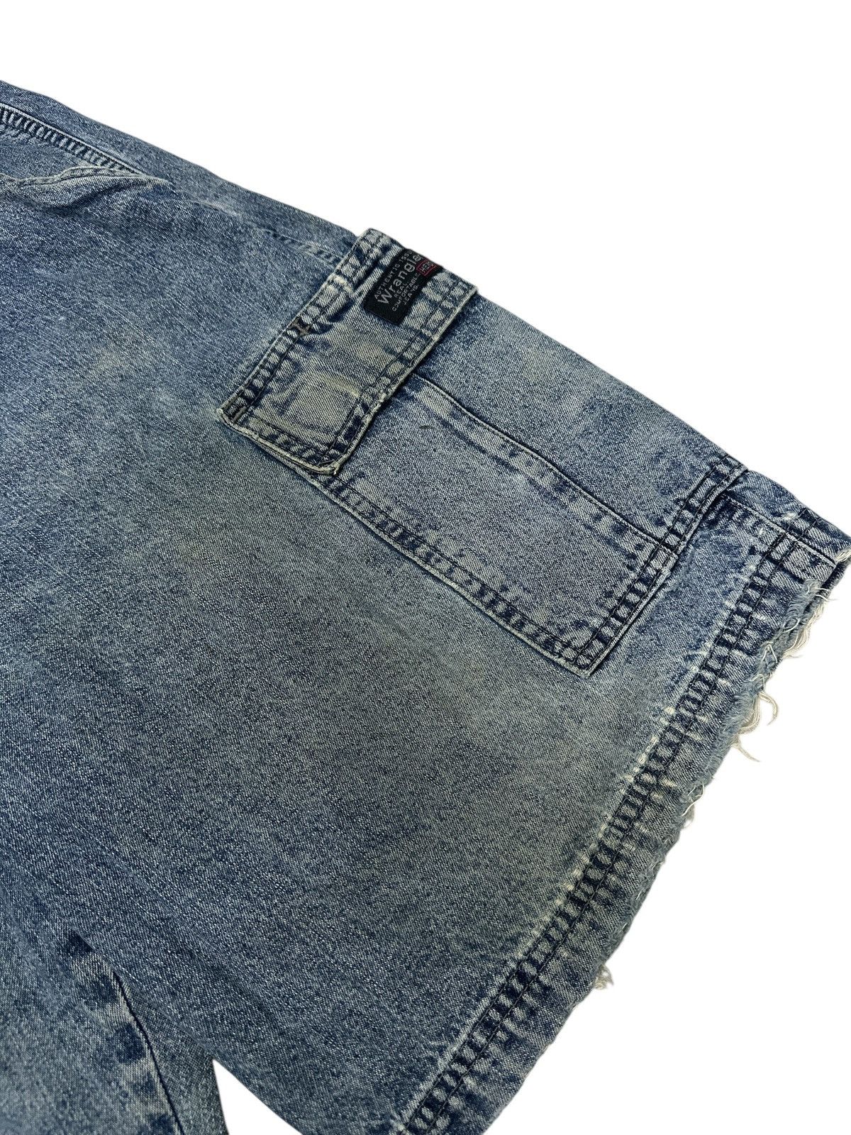Kapital Wrangler Capenter Pocket Short Pants Denim🎌💥 Size US 34 / EU 50 - 3 Thumbnail