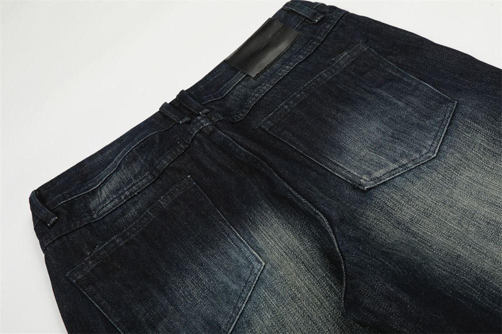 Vintage American retro men's distressed washed loose punk jeans Size US 32 / EU 48 - 5 Thumbnail