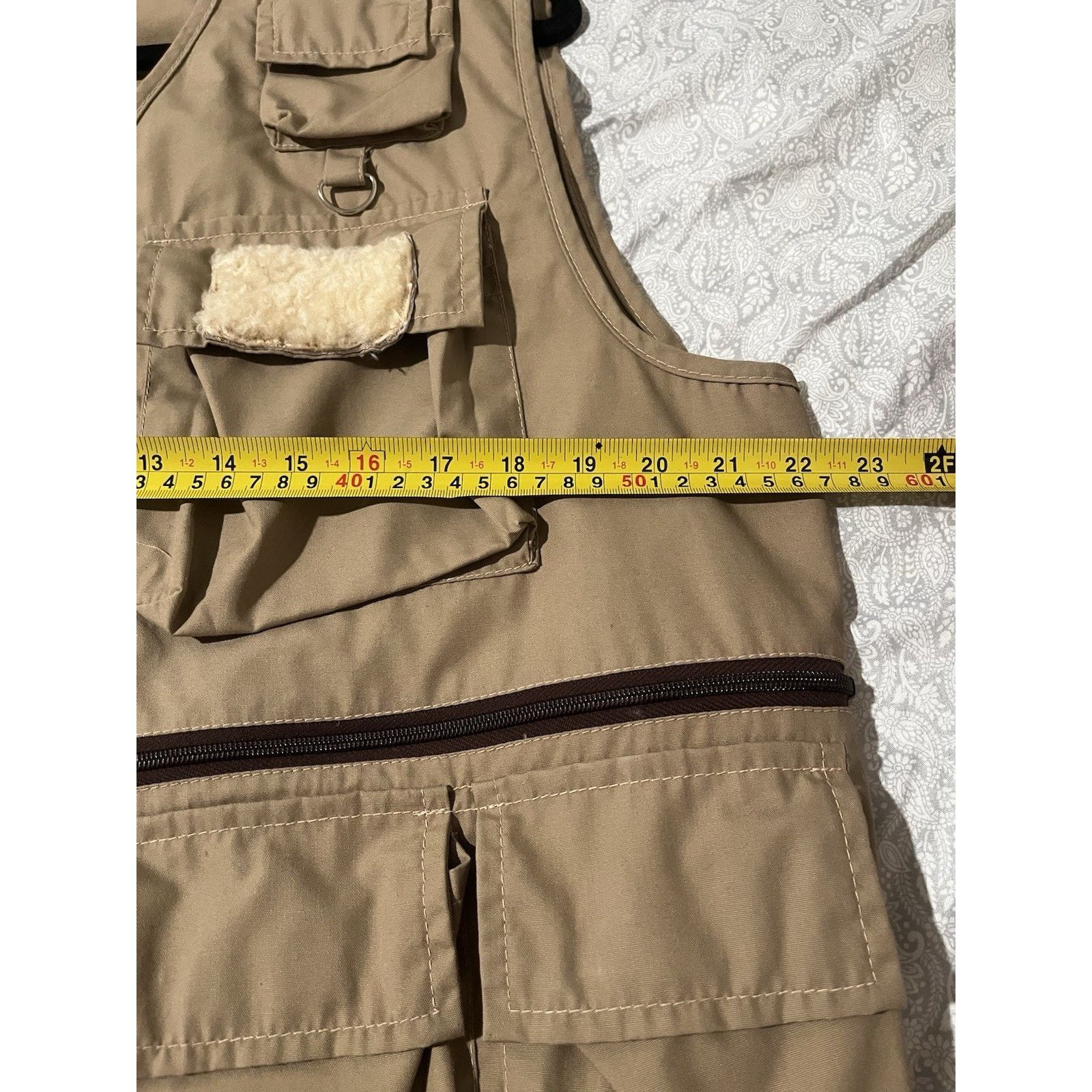 Other Vintage Stansport Fishing Vest Mens Large Khaki Multi Pocket Size US L / EU 52-54 / 3 - 15 Thumbnail