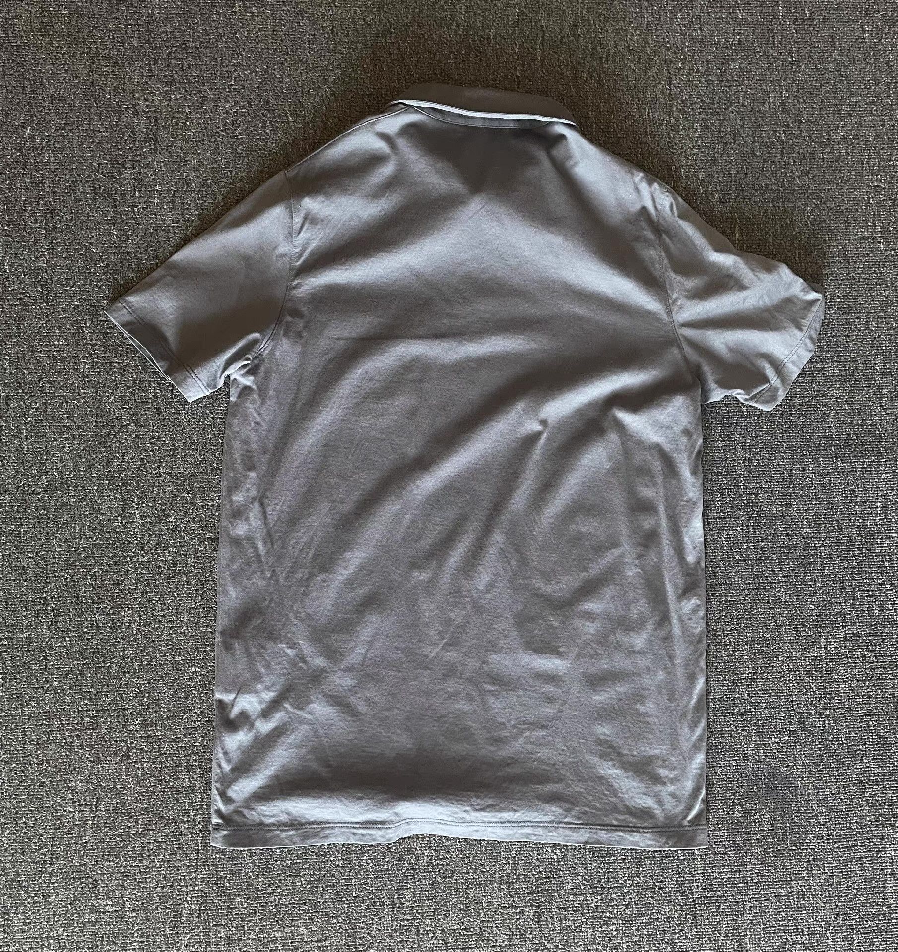 Prada Prada grey short-sleeve polo shirt. Q4 Size US S / EU 44-46 / 1 - 5 Thumbnail