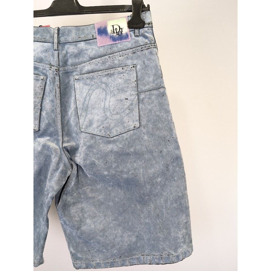 Dior × ERL o1rshd1 Co Det Etiq Short in Bleu Size US 32 / EU 48 - 11 Thumbnail