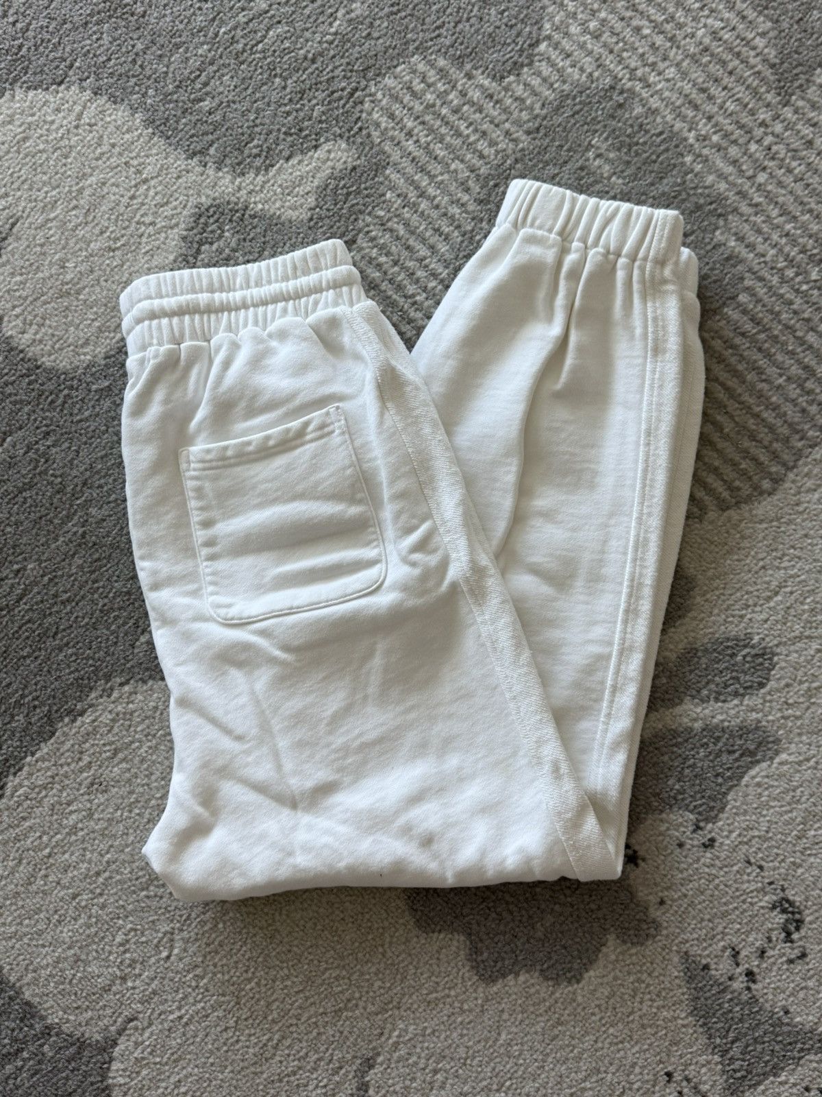 non Cozy White Jogger Pants ANTS Size 30" / US 8 / IT 44 - 1 Thumbnail
