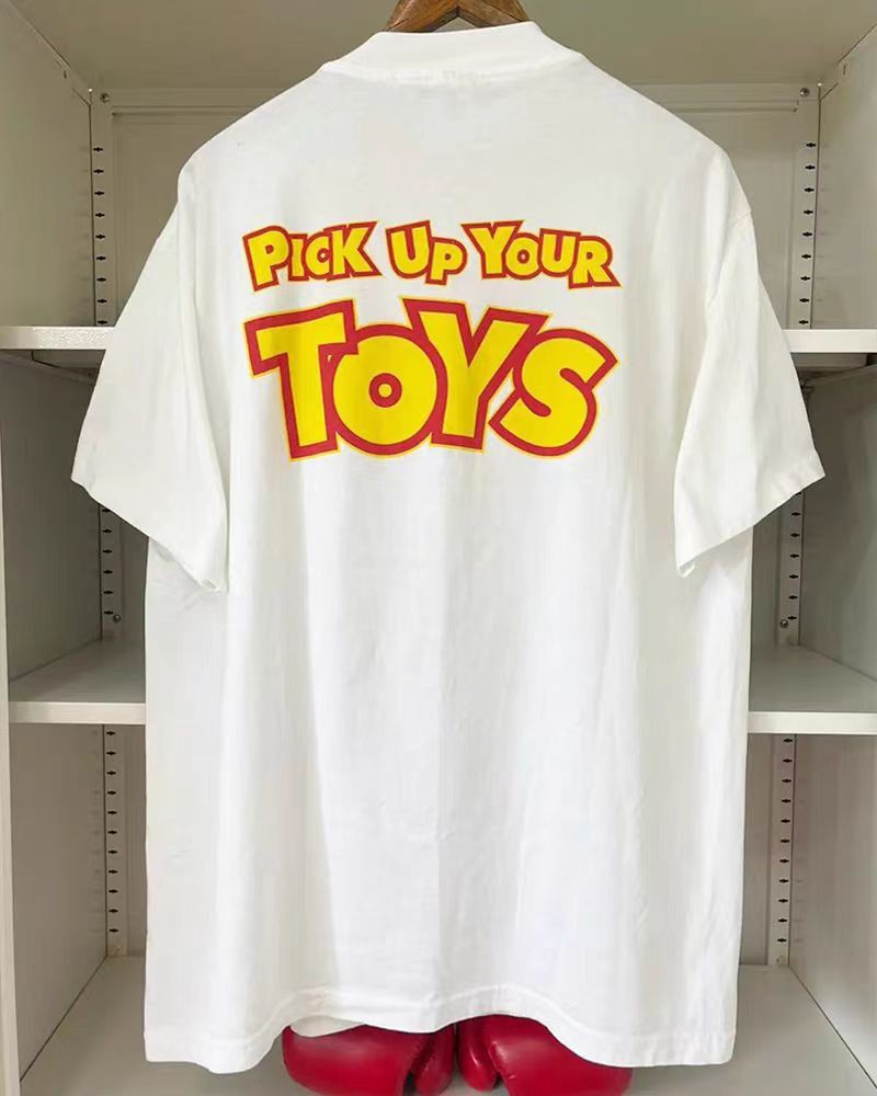 Vintage Street Dinosaur Print Short Sleeve T Shirt White Size US XL / EU 56 / 4 - 3 Thumbnail