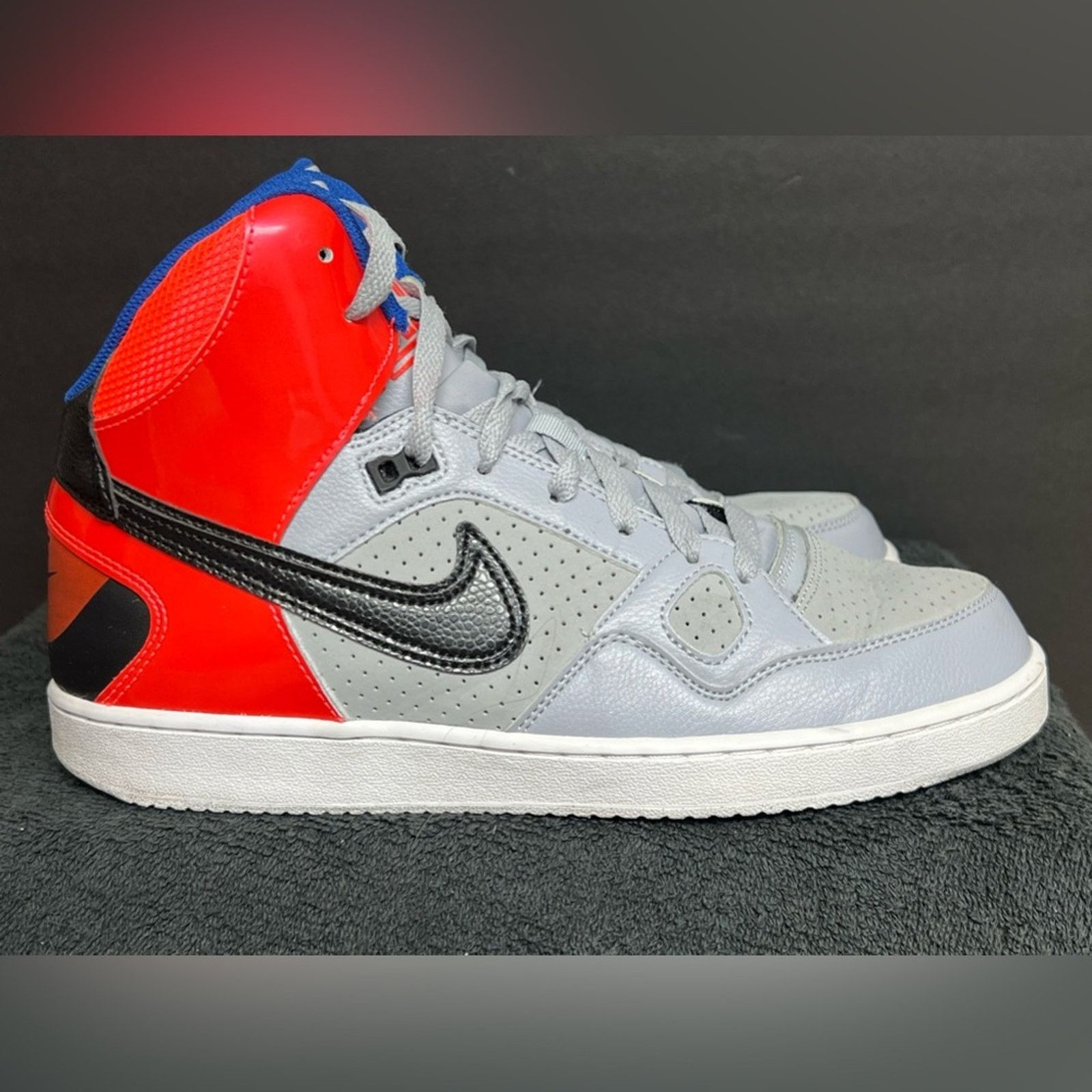 Nike Nike Son Of Force Men’s Gray/Orange/Blue - Shoes CLEAN RARE Size US 9 / EU 42 - 2 Thumbnail