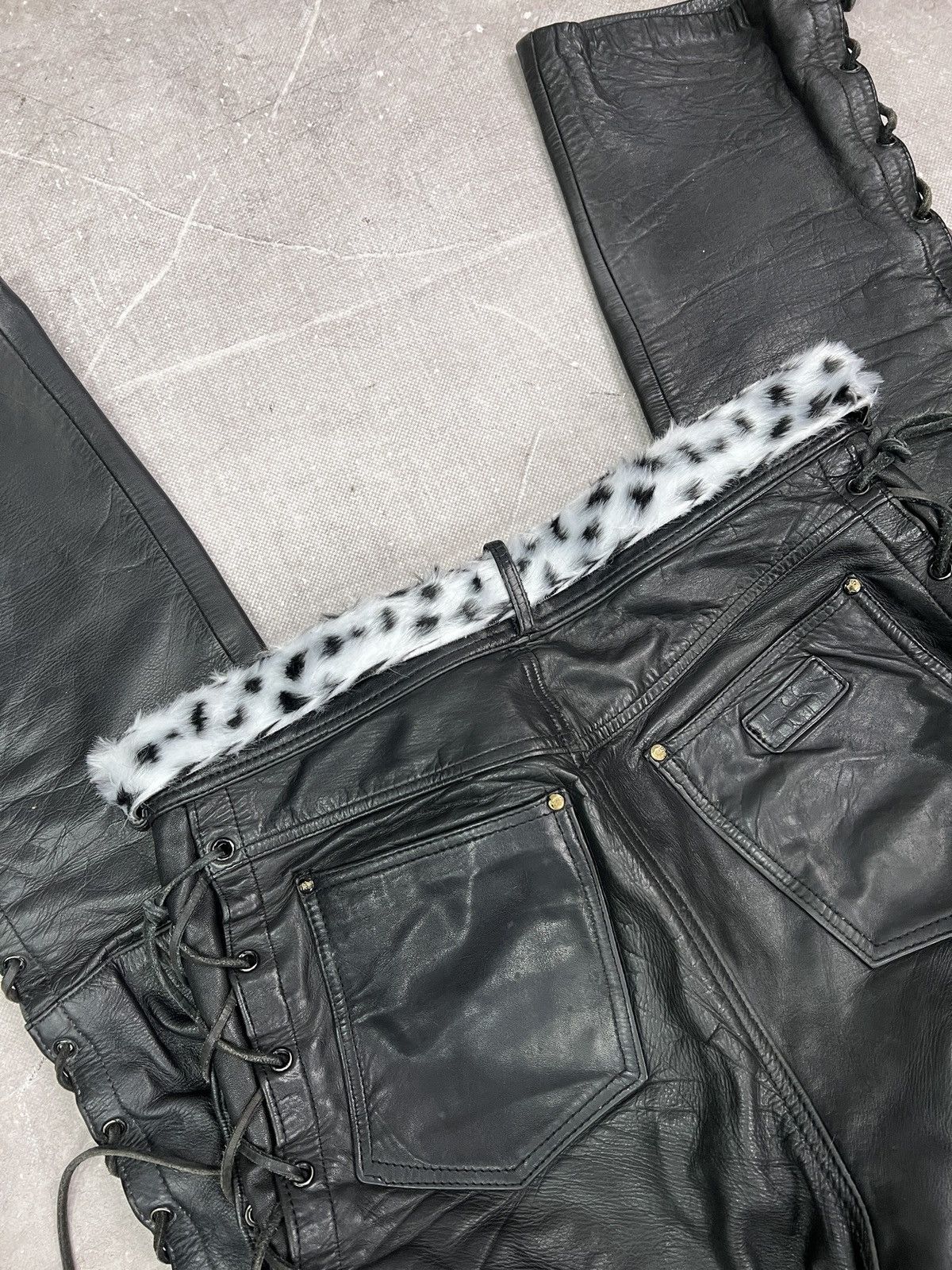 Hysteric Glamour Rare western faux fur cow leather belt hysteric glamour Size ONE SIZE - 3 Thumbnail