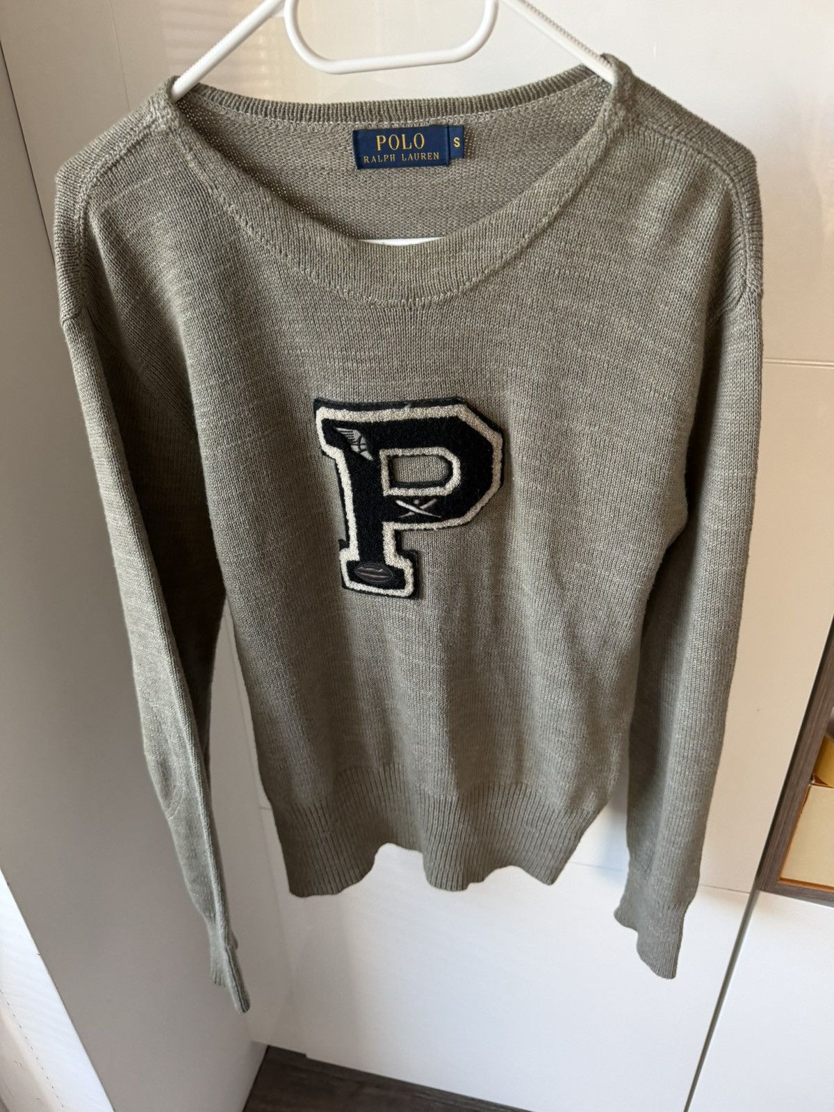Polo Ralph Lauren Polo Ralph Lauren Grey Luxury Casual Knitted Sweater Size US S / EU 44-46 / 1 - 7 Thumbnail