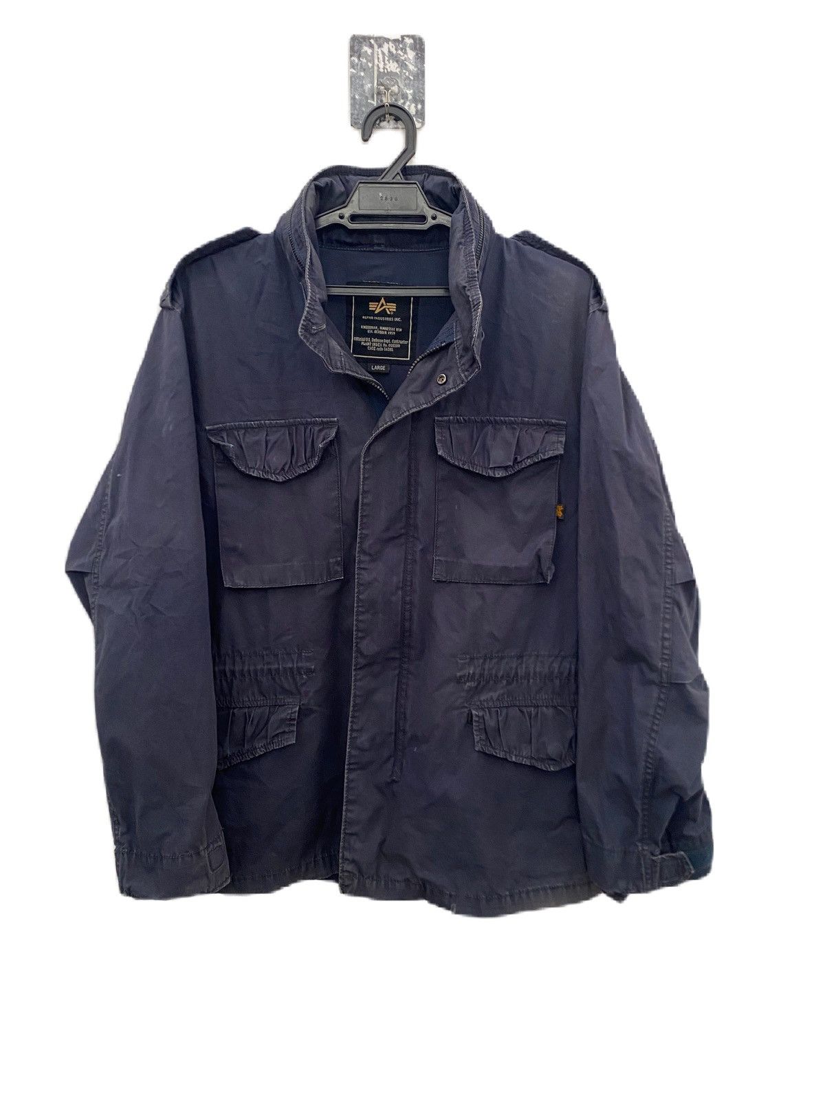 Alpha Industries × Junya Watanabe 4 Pocket Utility Tech Jacket, Casual Style Navy Design Size US L / EU 52-54 / 3 - 2 Thumbnail