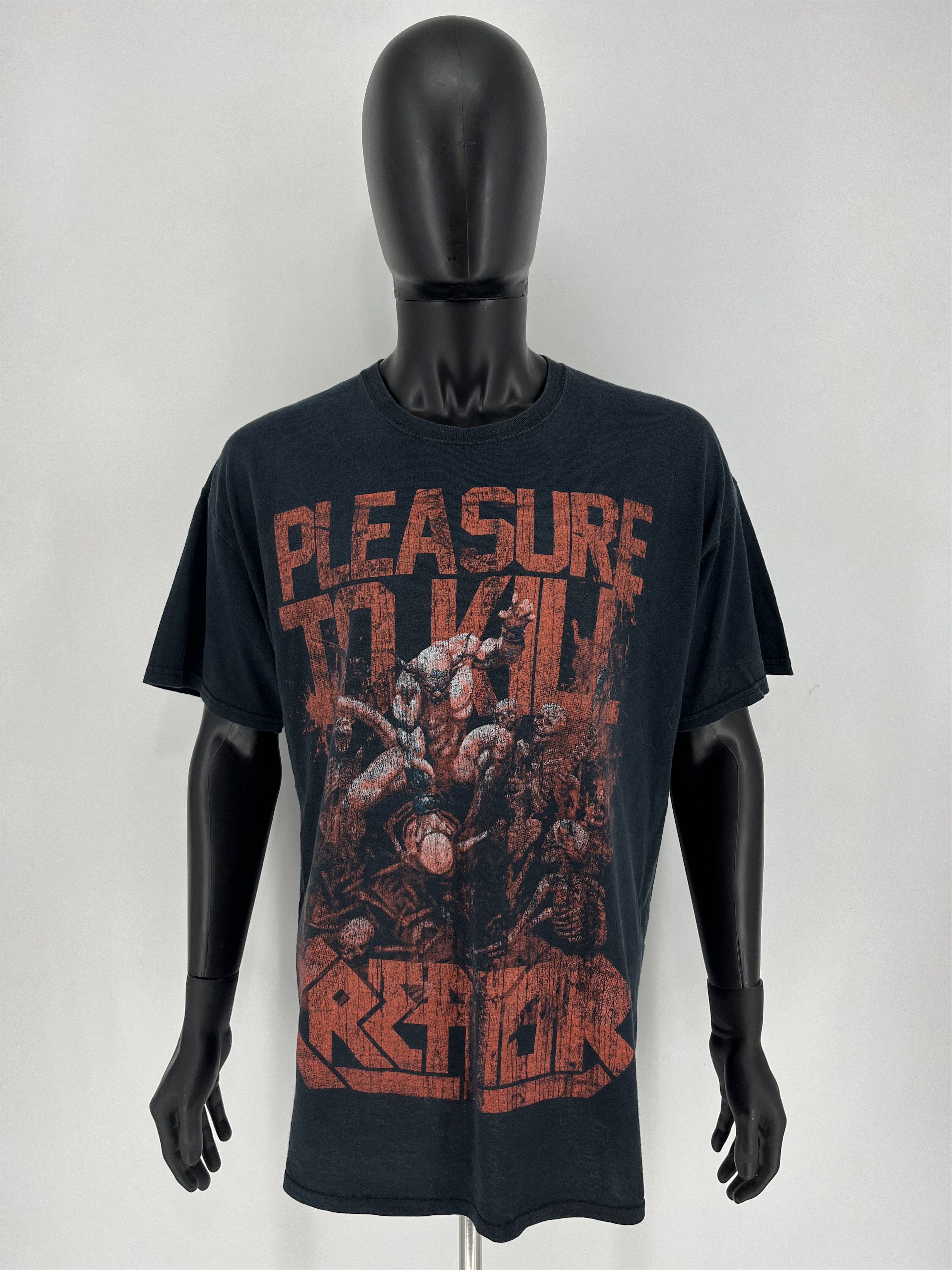 Band Tees Kreator pleasure to kill T-shirt band rock tee size XLarge Size US XL / EU 56 / 4 - 2 Thumbnail