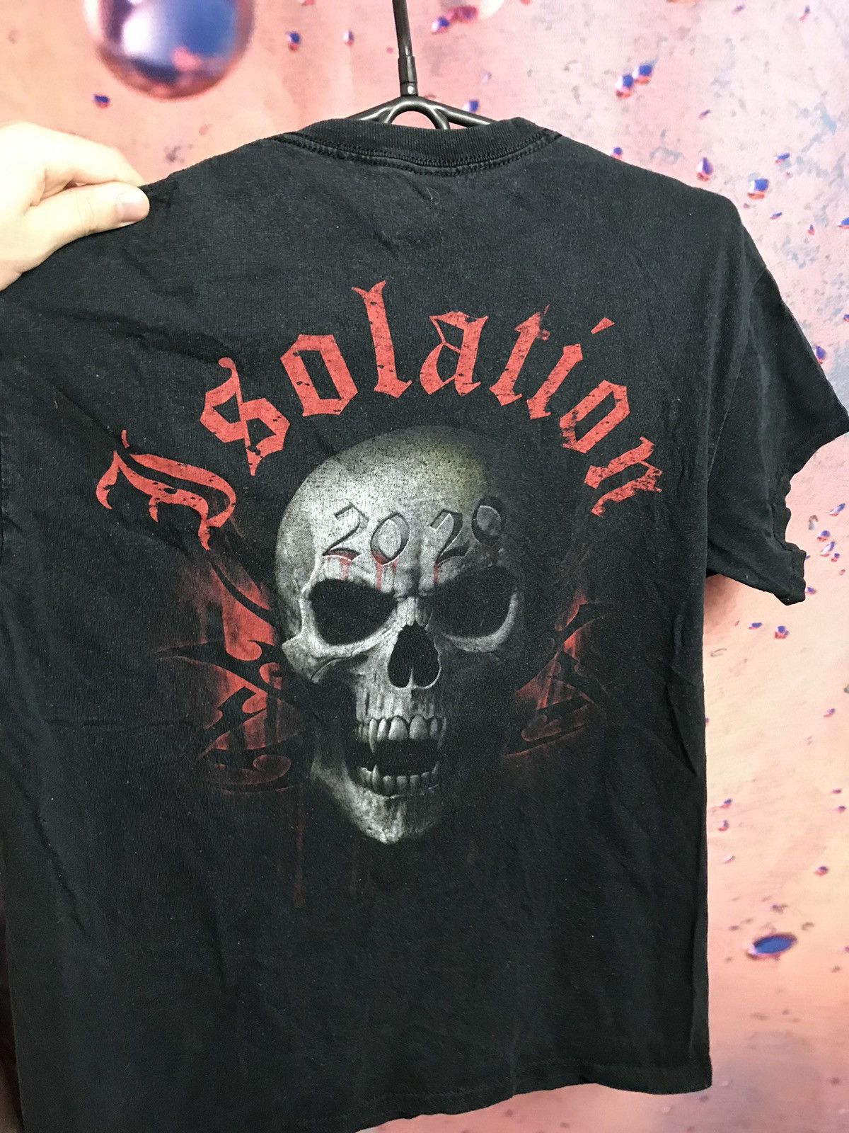 Band Tees Vintage Skull Skeleton logo band rock tee Size US S / EU 44-46 / 1 - 5 Thumbnail