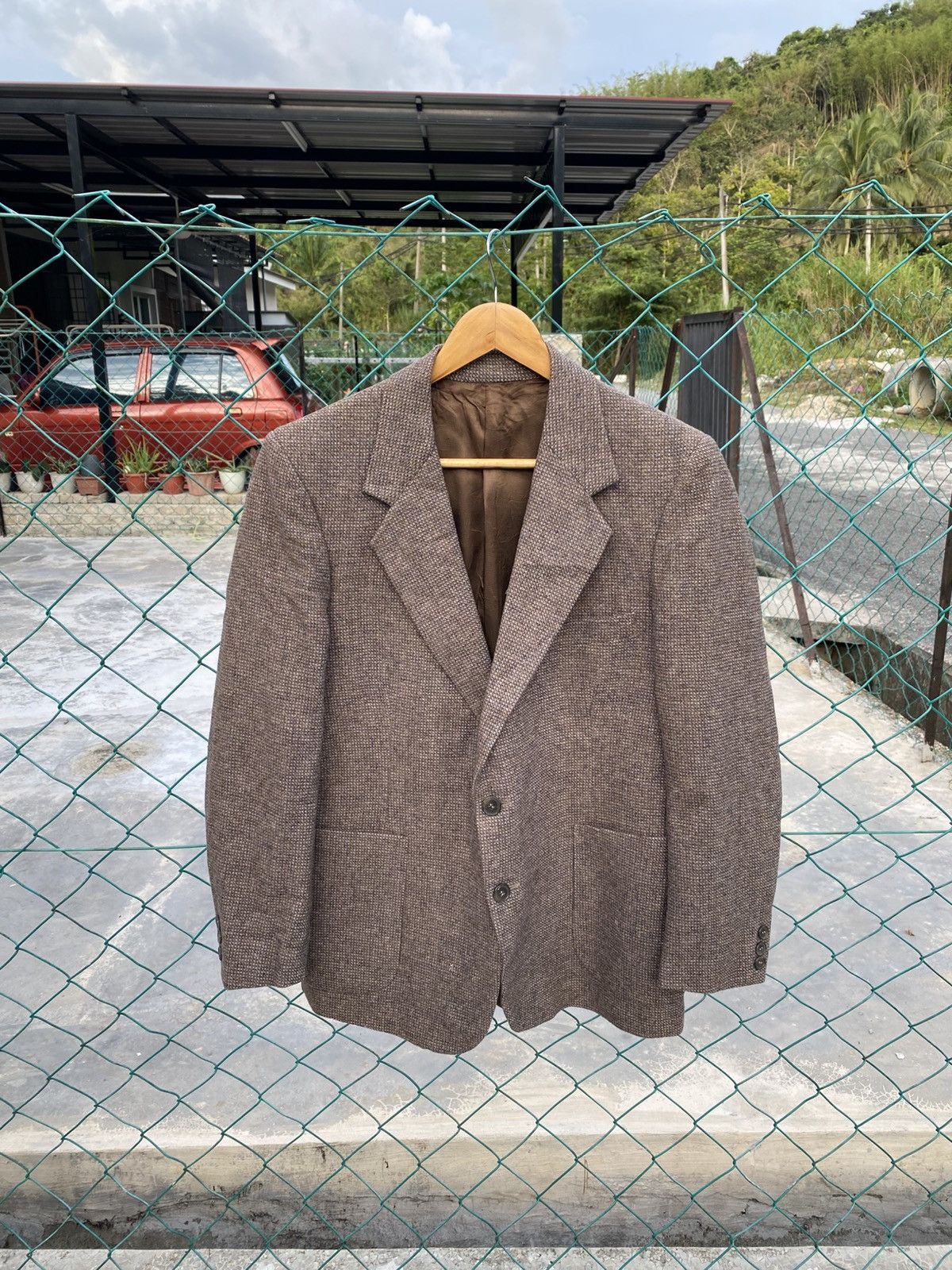 Yves Saint Laurent Vintage Yves Saint Laurent Diffusion Hommes Wool Blazer Size 42R - 1 Thumbnail