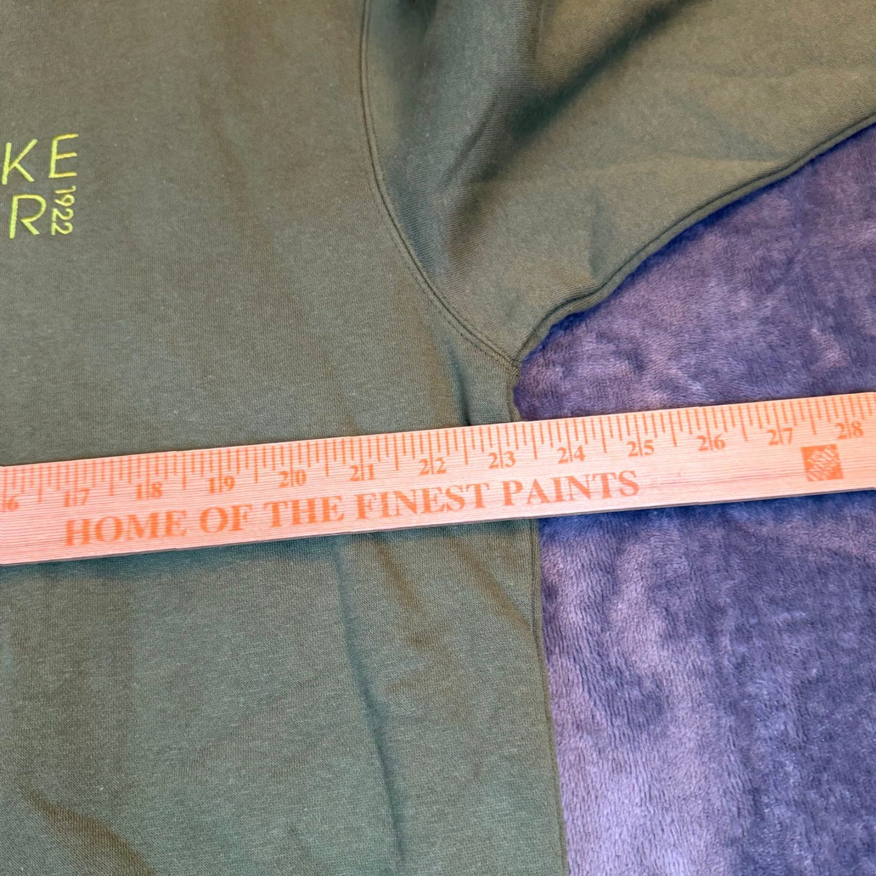 Vintage GEAR FOR SPORTS Big Cotton Sweatshirt Green Mens Large NEW Size US L / EU 52-54 / 3 - 6 Thumbnail