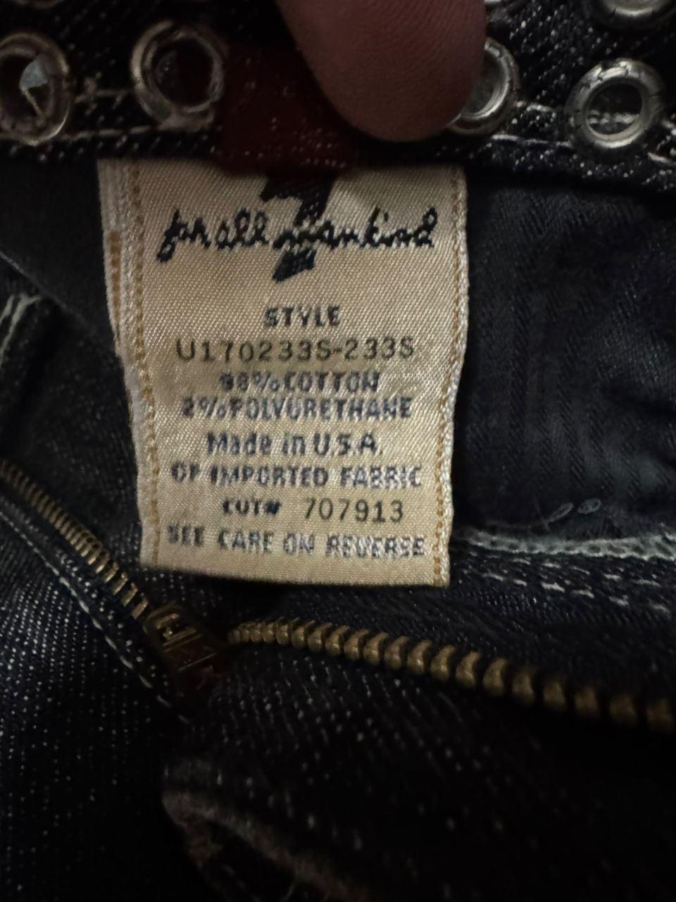 7 For All Mankind FLARED BELL BOTTOM 7 For All Mankind Sand Washed Insane Size US 26 / EU 42 - 12 Thumbnail