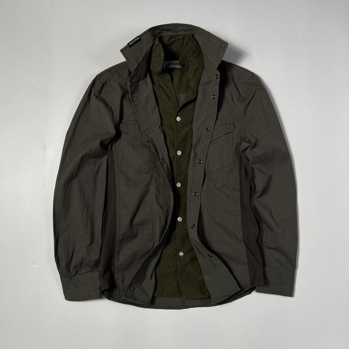 BUFFALO BOBS Buffalo Bobs layered military shirt Size US XS / EU 42 / 0 - 1 Thumbnail