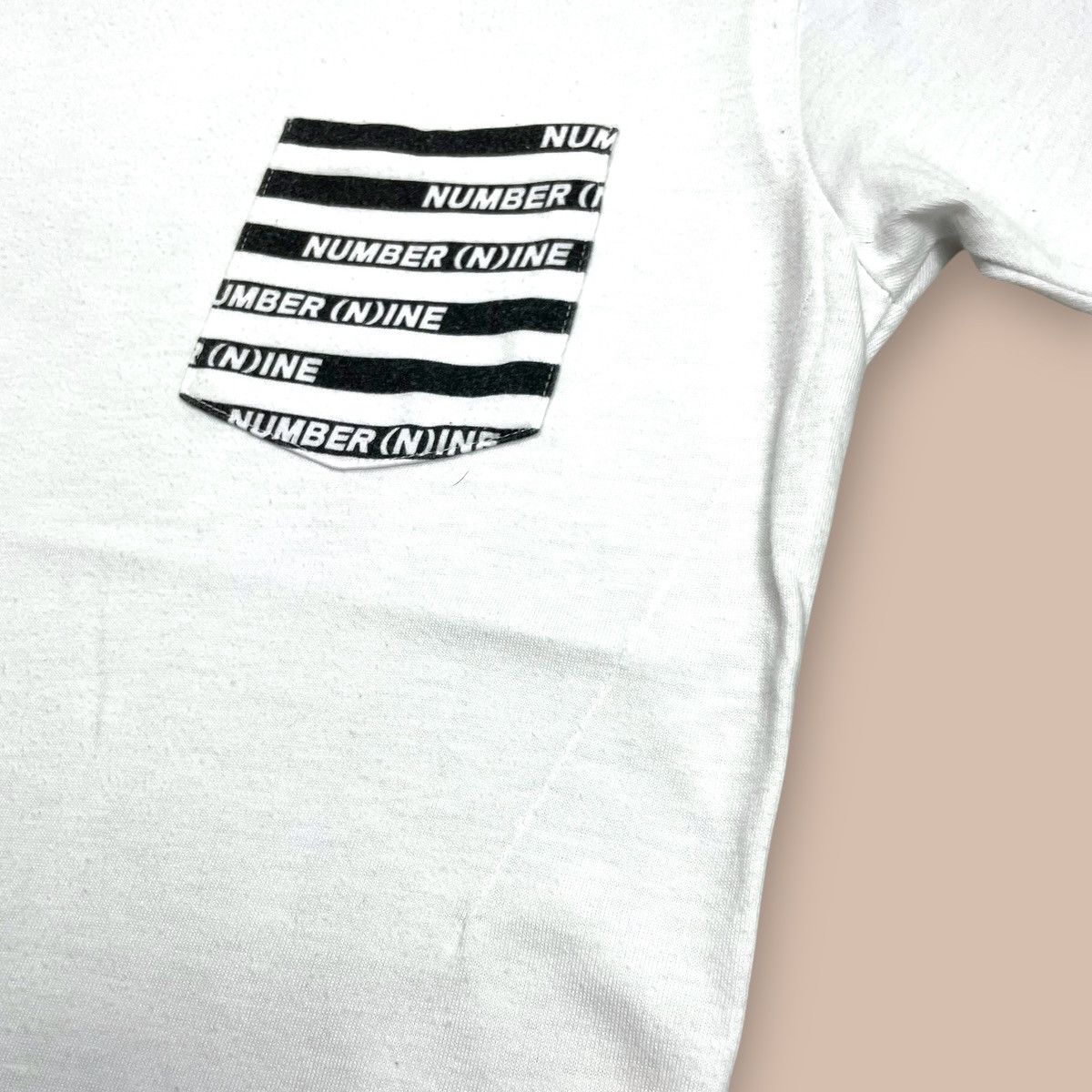 Number (N)ine Number (N)ine DENIM Basic White Tee Size US S / EU 44-46 / 1 - 4 Thumbnail