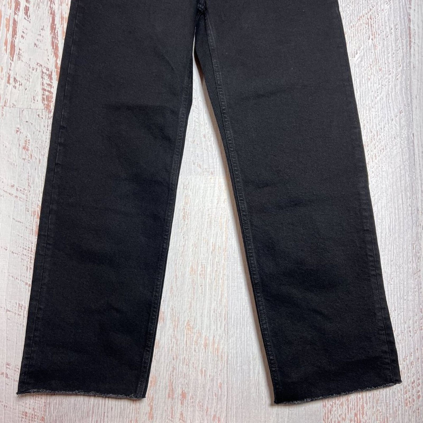Everlane Everlane Way High Straight Jean Black Size 30 Size 30" / US 8 / IT 44 - 10 Thumbnail
