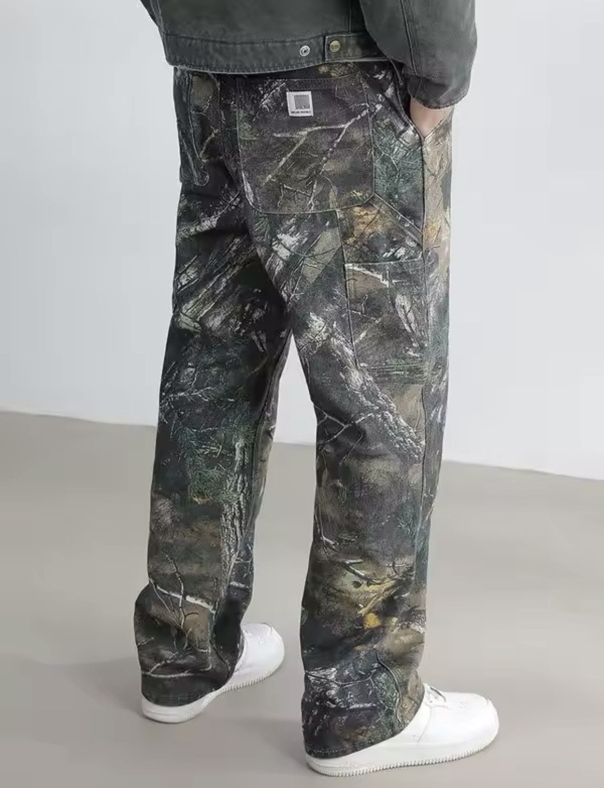 American Outdoor Straight Leg Branch Camo Workwear Pants