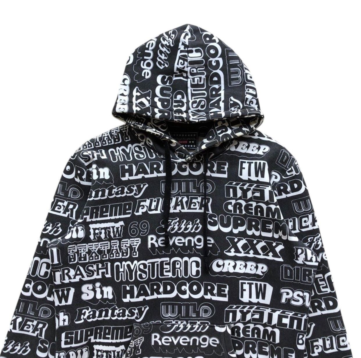Hysteric Glamour Japanese HYSTERIC GLAMOUR x SUPREME full print hoodie Size US M / EU 48-50 / 2 - 3 Thumbnail