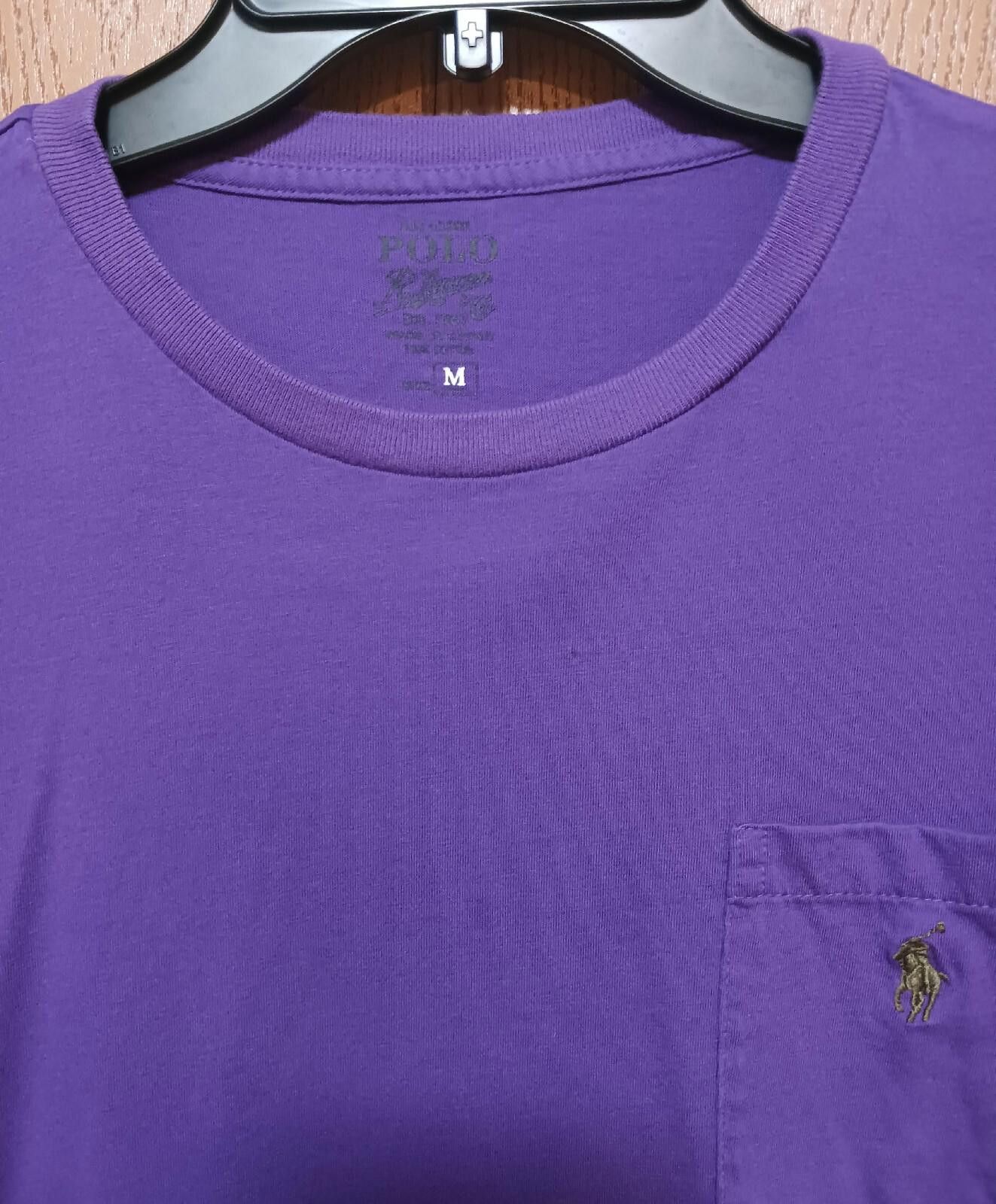Polo Ralph Lauren Polo Ralph Lauren Long Sleeve T-Shirt - Purple - Size M Size US M / EU 48-50 / 2 - 3 Thumbnail