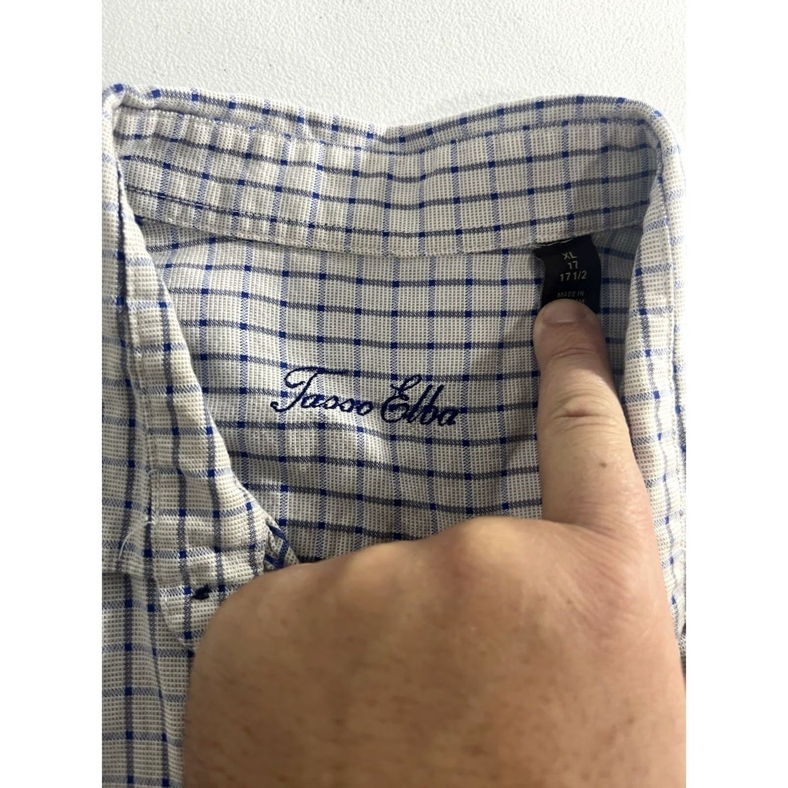 Tasso Elba Tasso Elba Shirt Men XL Short Sleeve Multicolor Button-Up Regular Fit Size US XL / EU 56 / 4 - 2 Thumbnail