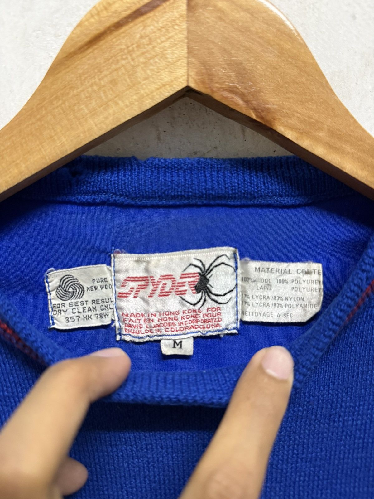 Spyder 🕷️ Vintage 90s Archival Spyder Heavyweight Knit Size US M / EU 48-50 / 2 - 8 Thumbnail