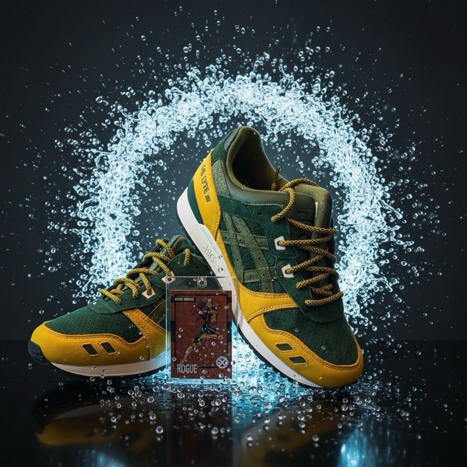 Asics Kith marvel Rogue Series 1 Box Set With Trading Card NEW, Size US 8.5 / EU 41-42 - 1 Thumbnail