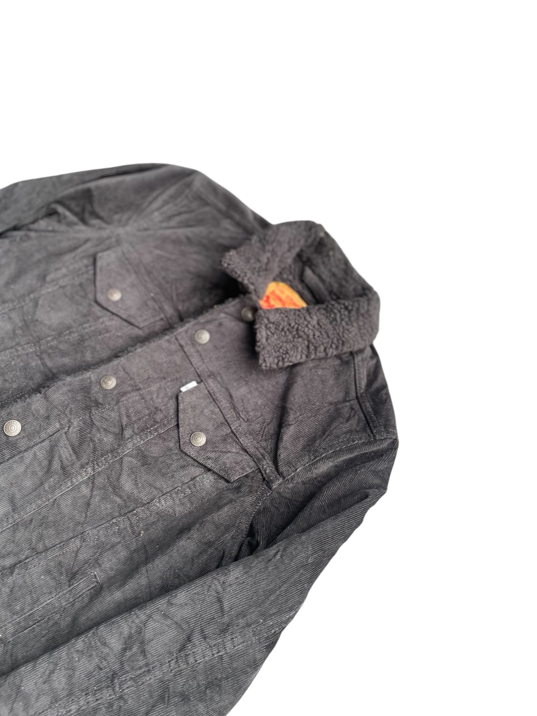 Levi's Levis Sherpa Coduroy Single R White Tab Jacket Size US S / EU 44-46 / 1 - 2 Thumbnail
