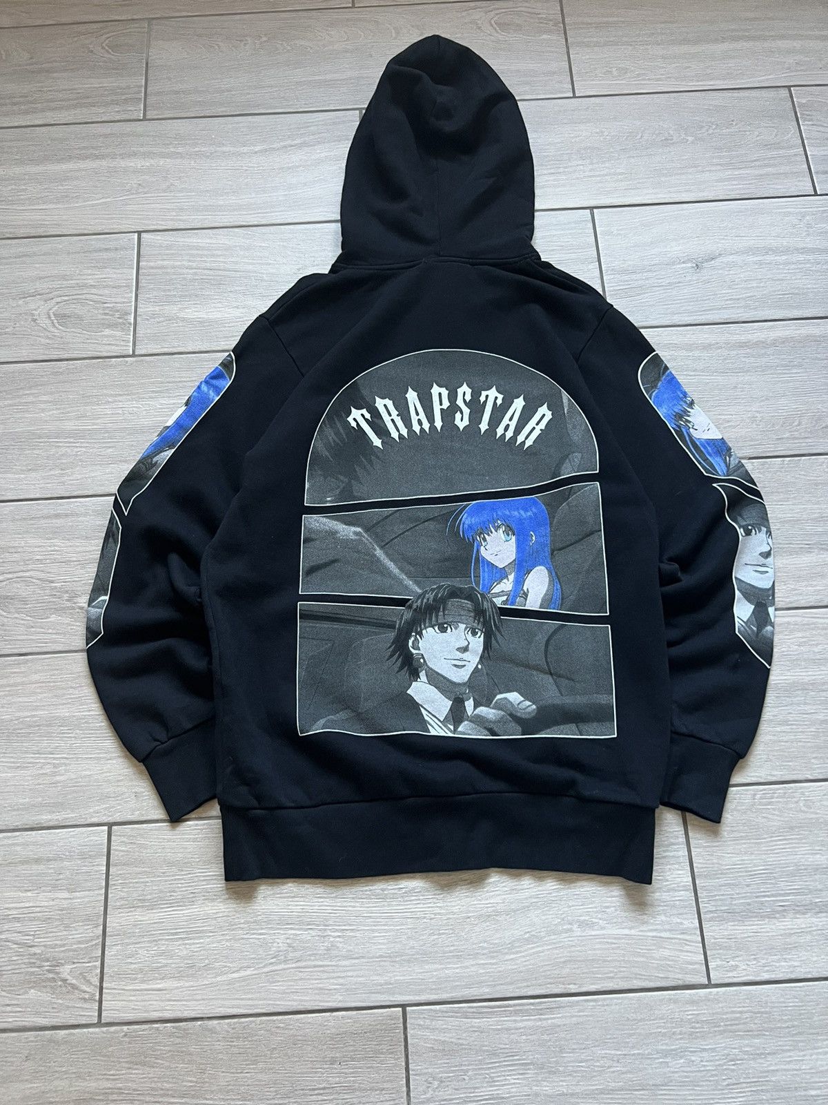 Anime Trapstar London Hunter Anime Big Logo Hoodie Y2K Size US M / EU 48-50 / 2 - 5 Thumbnail