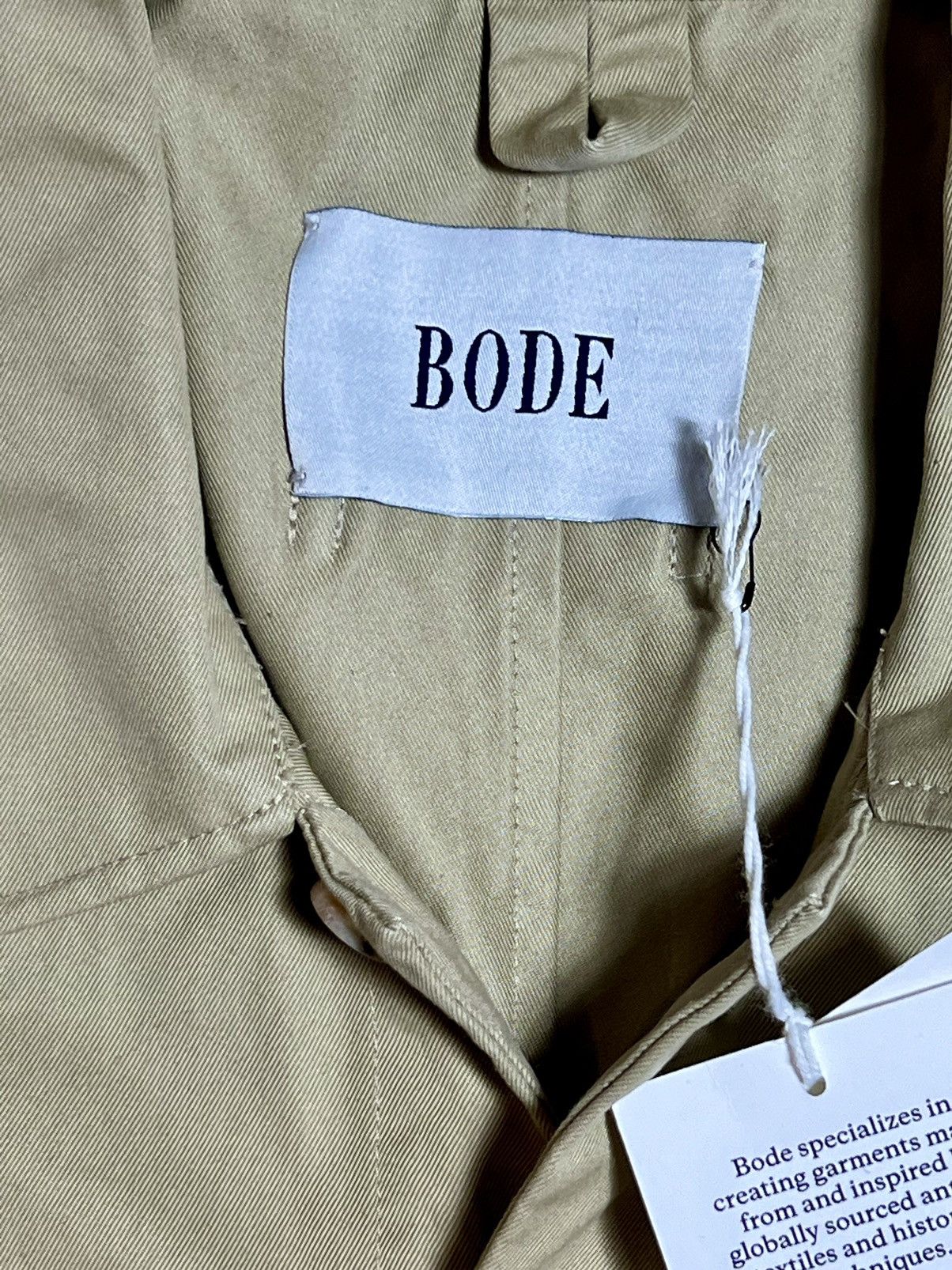 Bode New 1 of 1 Historic British Khaki Belted Jumpsuit Coverall Size US 36 / EU 52 - 17 Thumbnail
