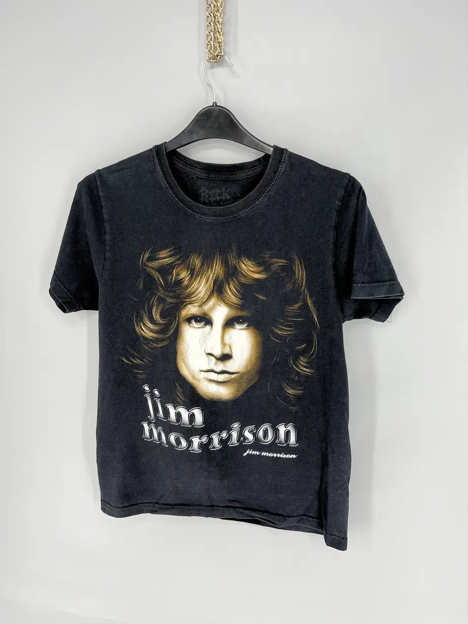 Band Tees × Vintage Vintage Y2k Jim Morrison The Doors Rare T-Shirt Band Tee Size US S / EU 44-46 / 1 - 3 Thumbnail