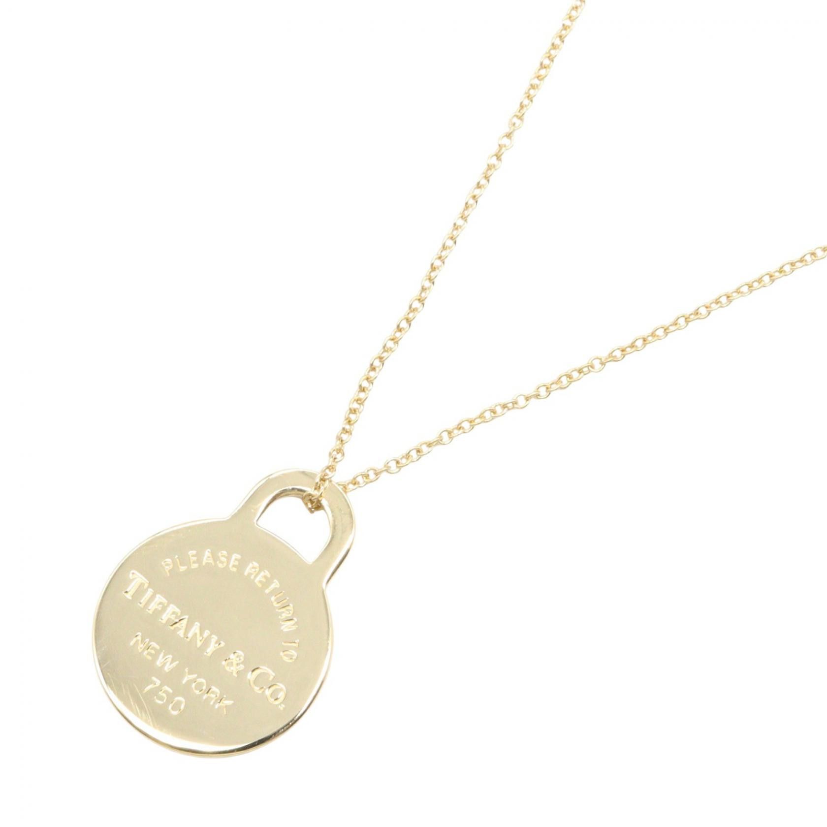 Tiffany & Co. Tiffany & Co. Tiffany & Co. RTT Au750 Necklace Precious Metal Necklace DUTY FREE for USA Size ONE SIZE - 1 Thumbnail